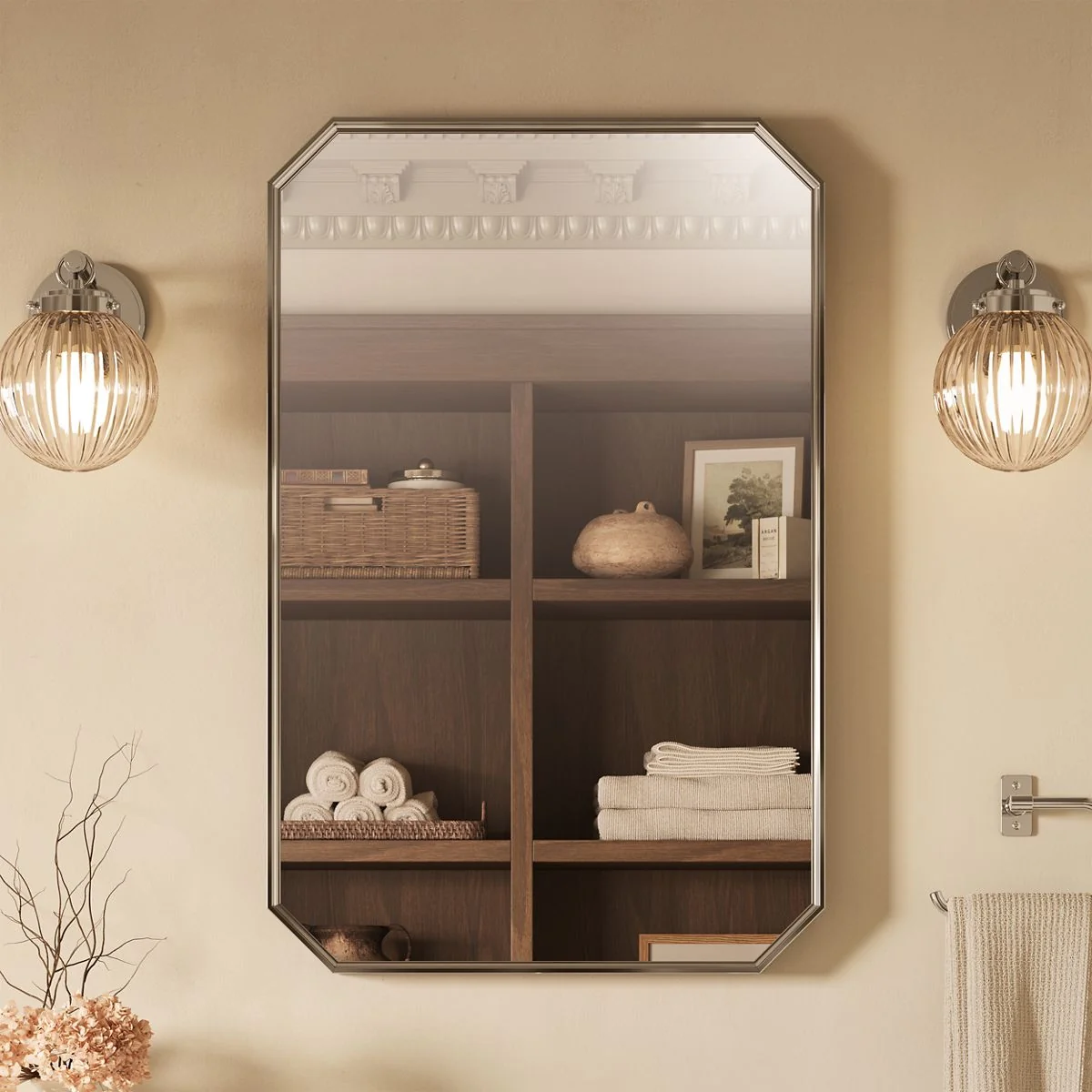 KOHLER K-39337 Claude 22" x 34" rectangular framed mirror - Image 14
