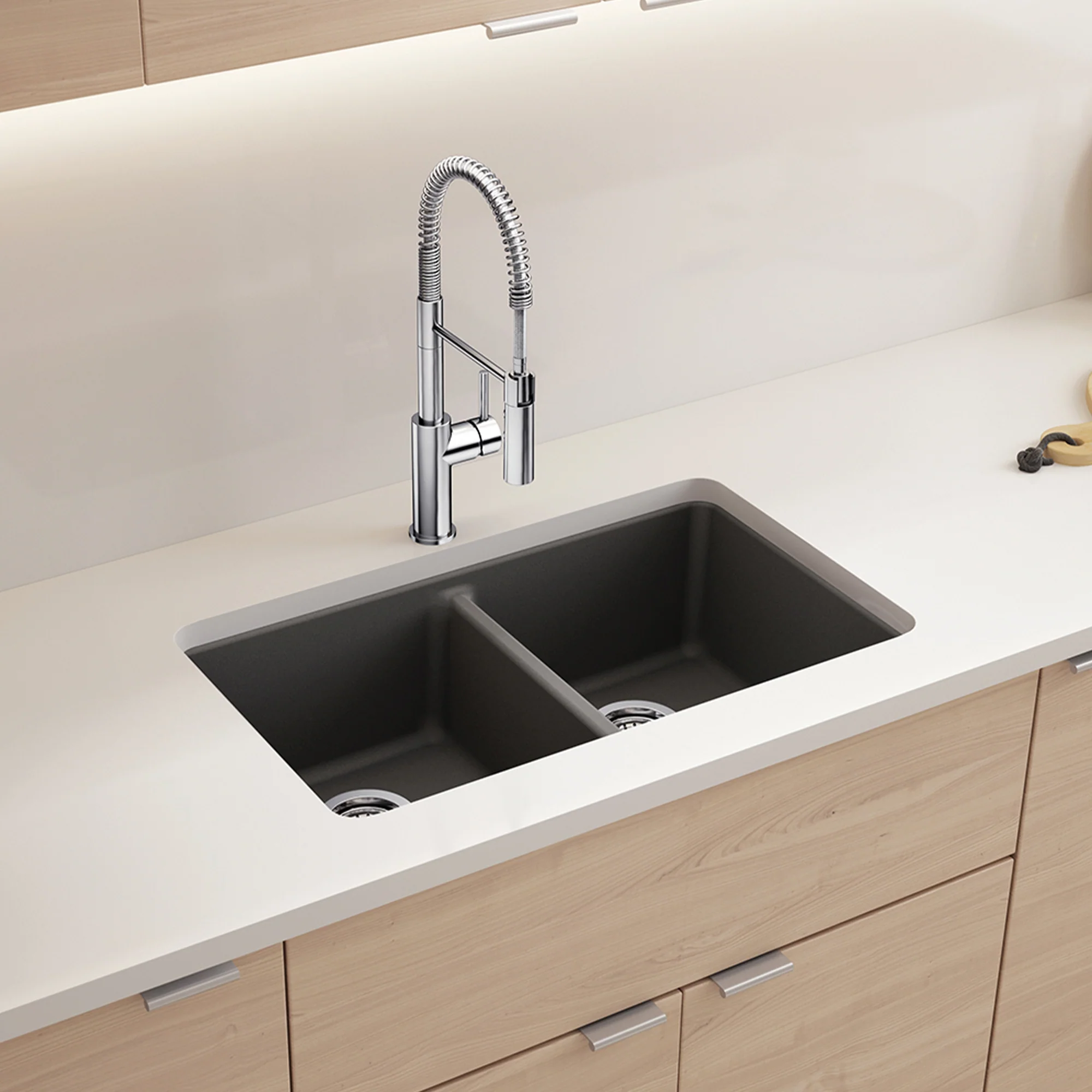 BLANCO Catris Semi-Pro Pull-Down Dual-Spray Kitchen Faucet - Image 8