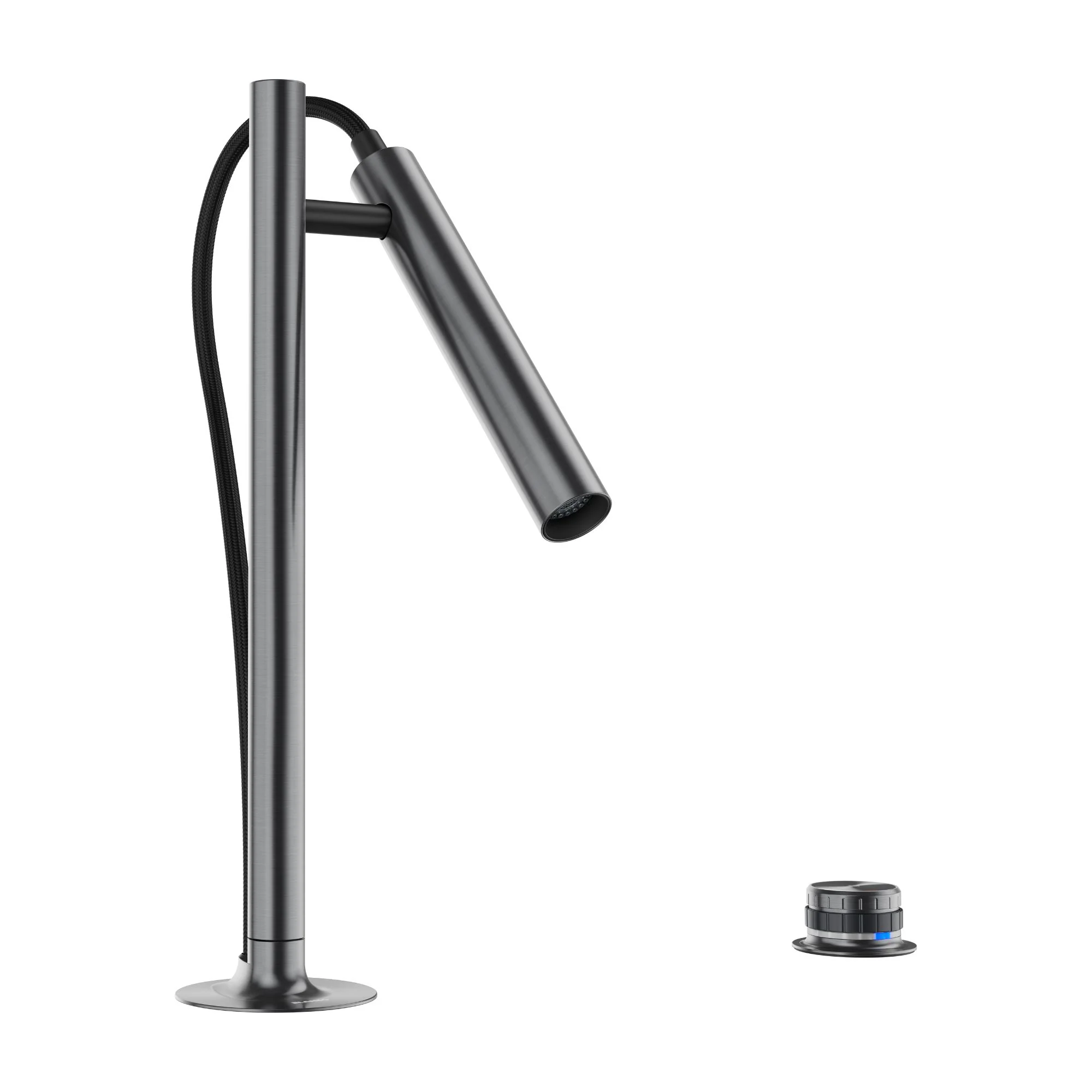 BLANCO Luneoo Pull-Down Dual-Spray Kitchen Faucet with Push Button Activation - Image 3