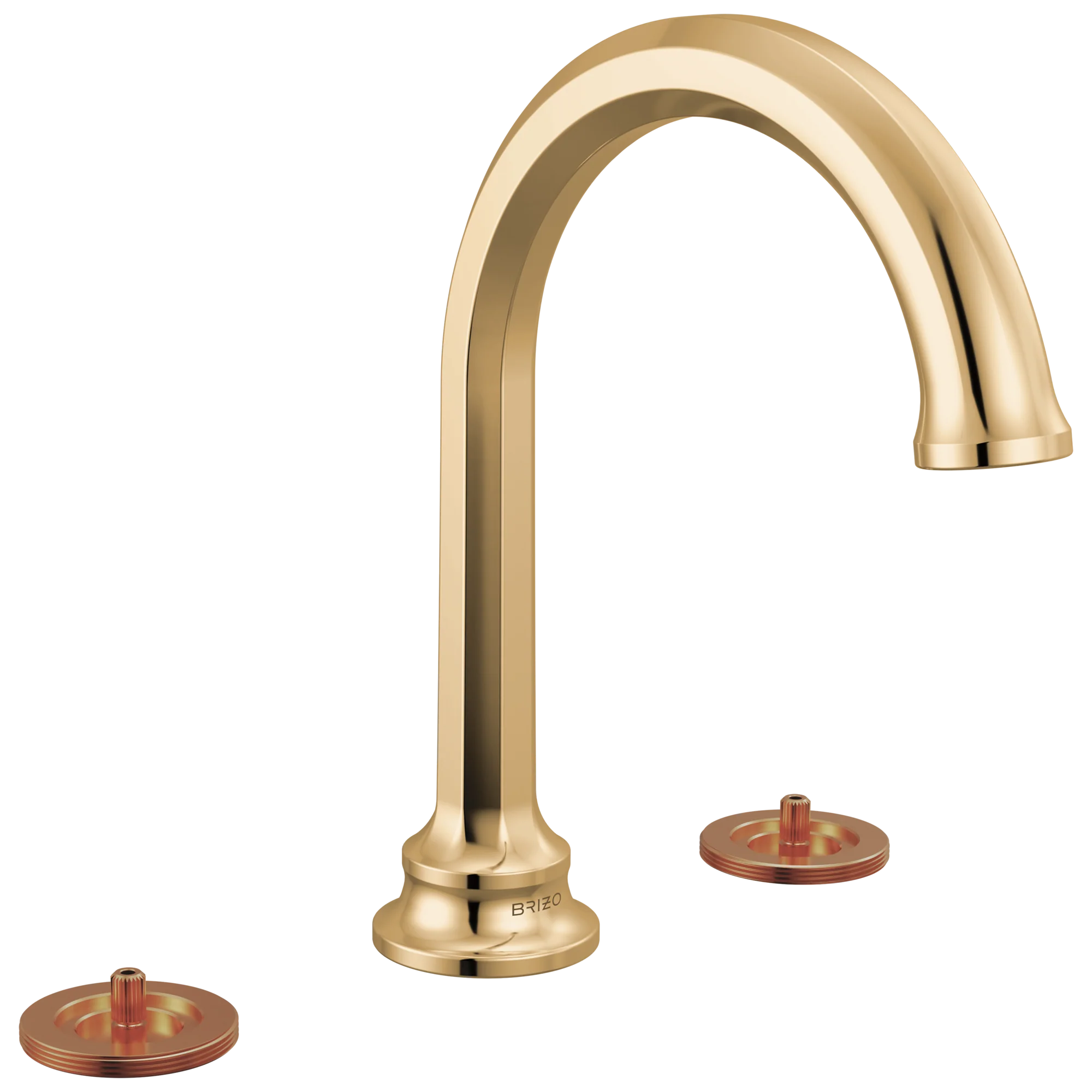 Brizo Beauclere 65365LF Widespread Lavatory Faucet with Arc Spout - Less Handles 1.2 GPM