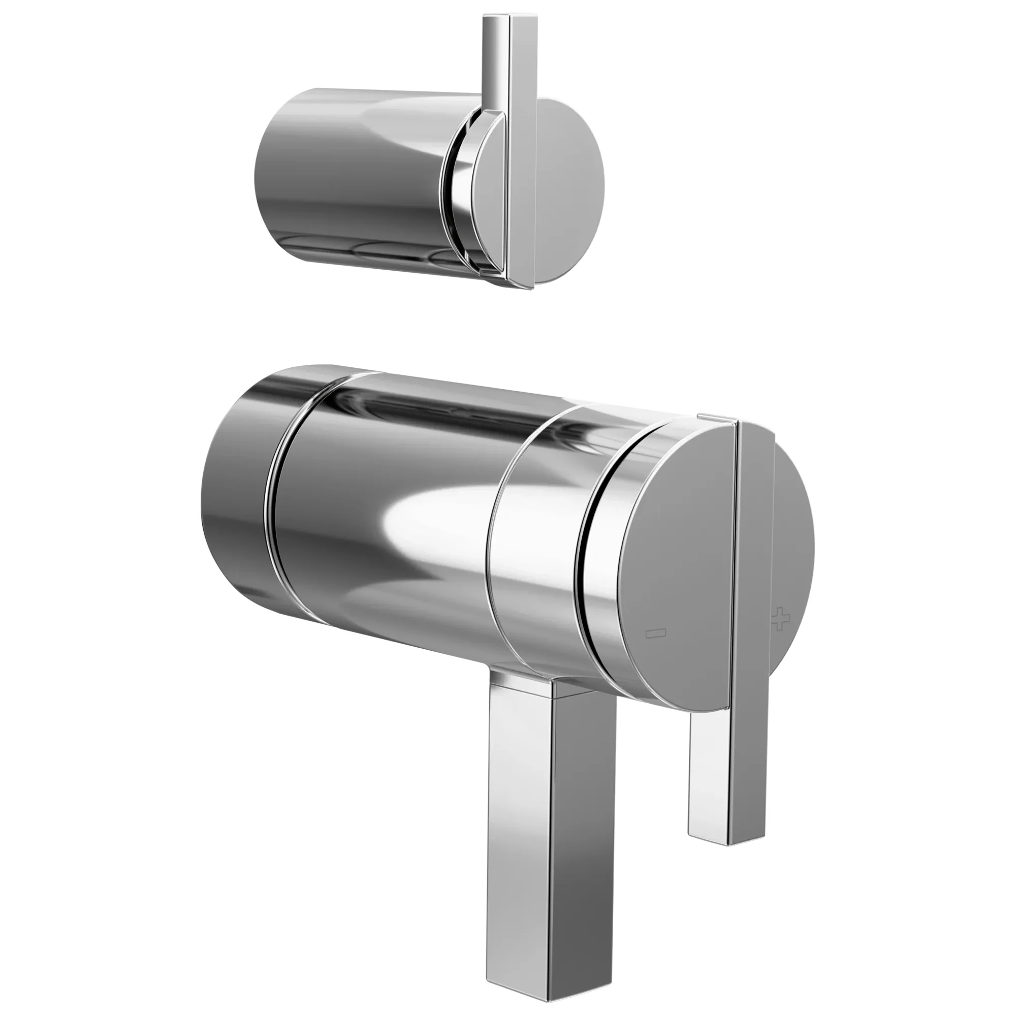 Brizo Frank Lloyd Wright HW7522 TempAssure Thermostatic Valve with Integrated Diverter Trim Lunar Handle Kit - Image 2