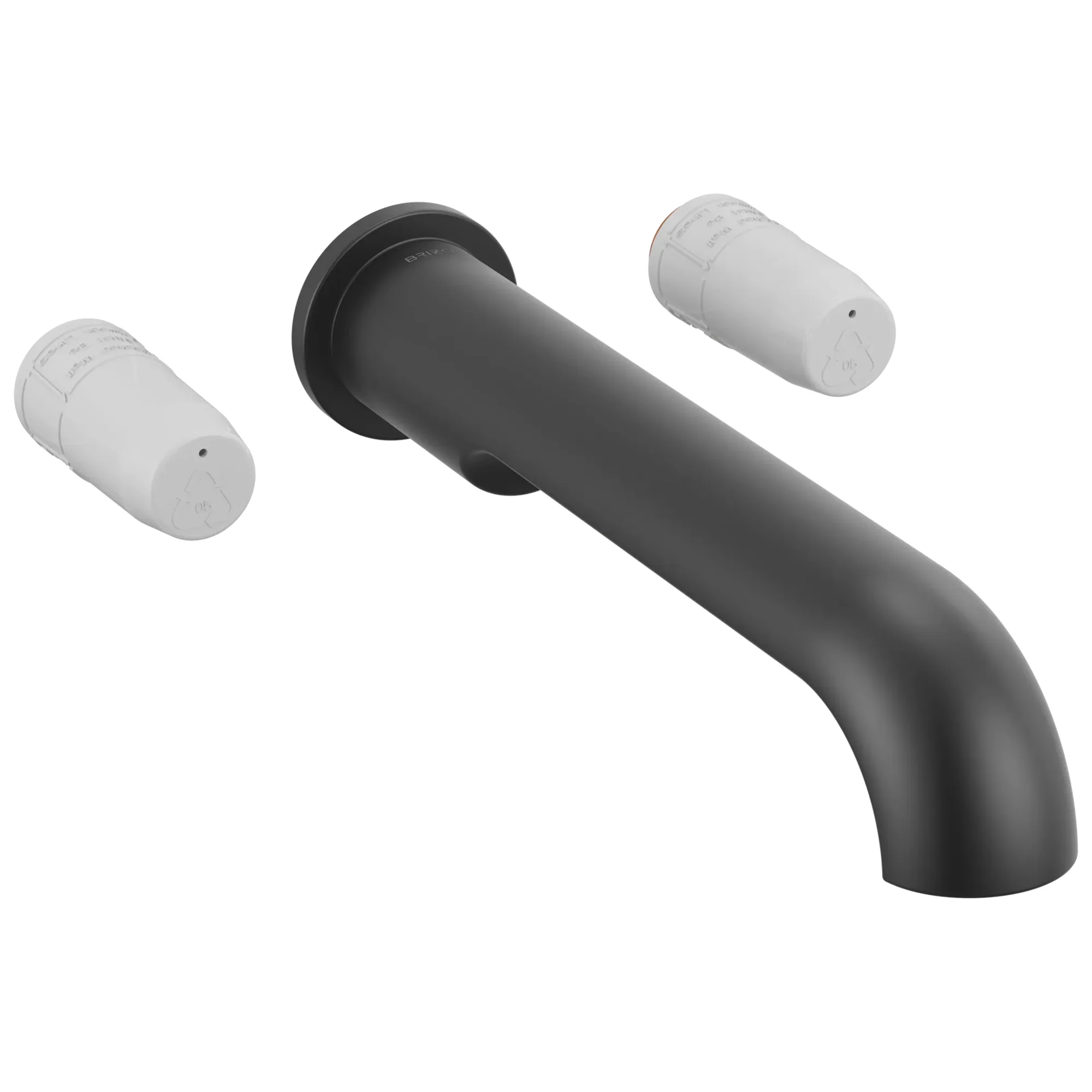 Brizo Roccesco T704110 Two Handle Wall Mount Tub Filler - Less Handles - Image 4