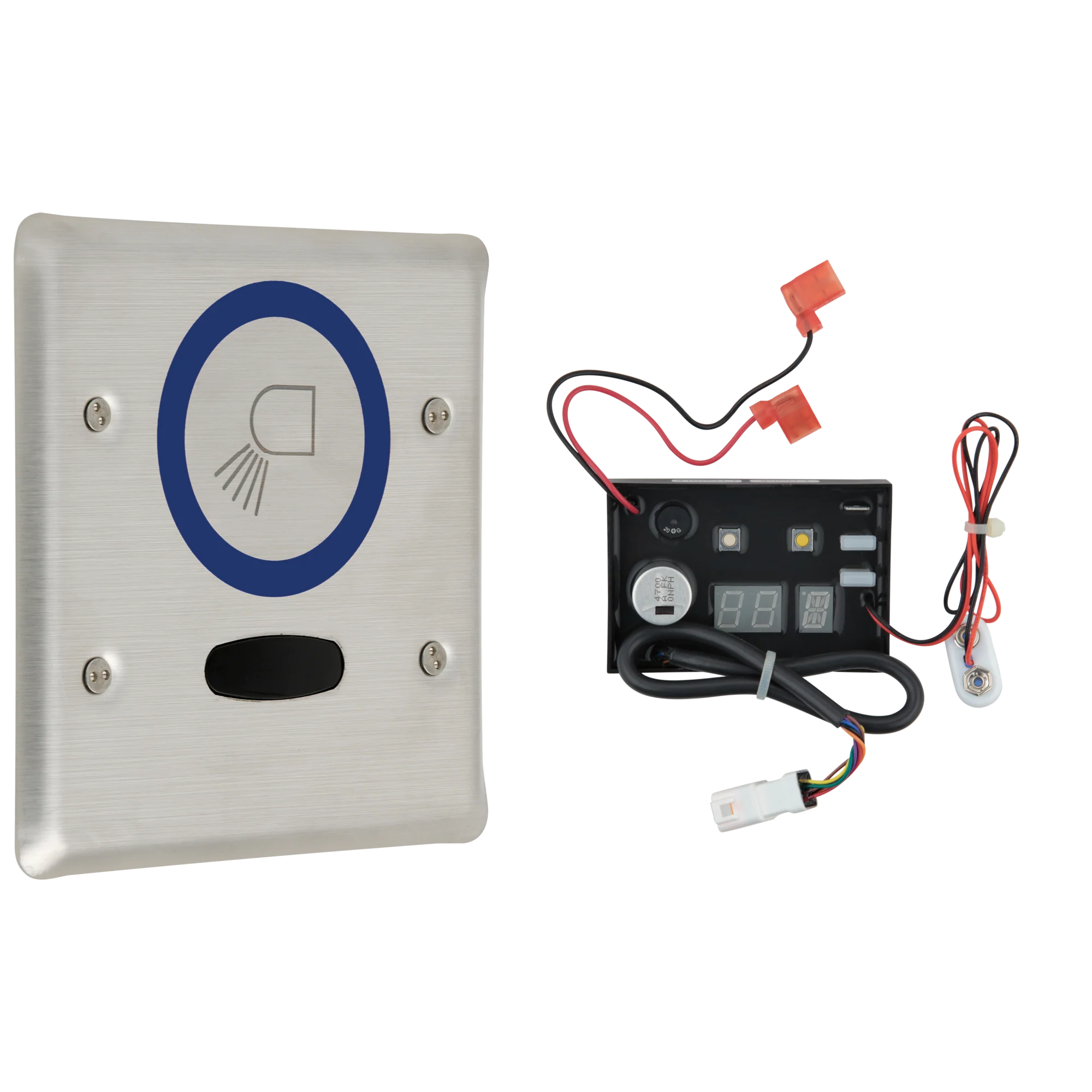 Commercial Instit Parts 061210A Wallmount Sensor Trim Kit (Blue) less Spout