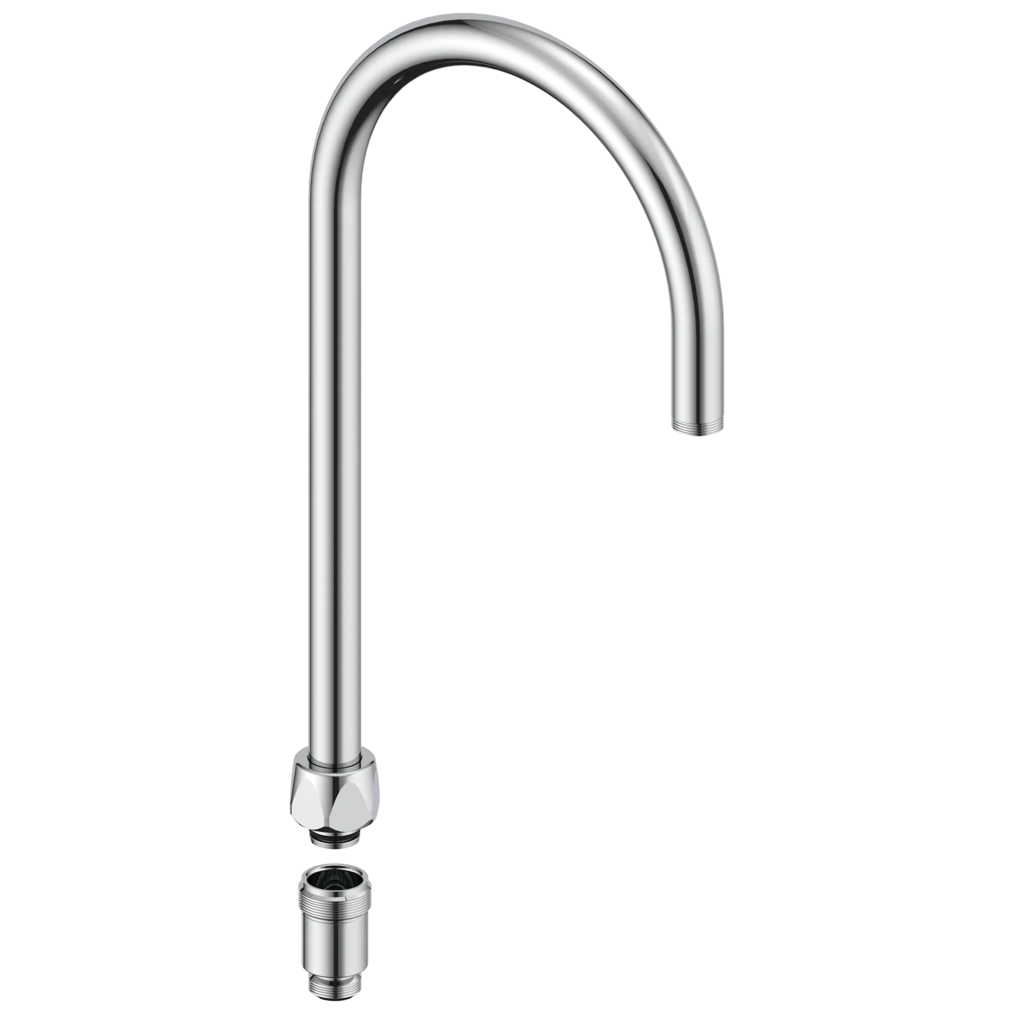 Commercial Instit Parts W6890 Rigid/Swivel Gooseneck Spout (17089-4 )