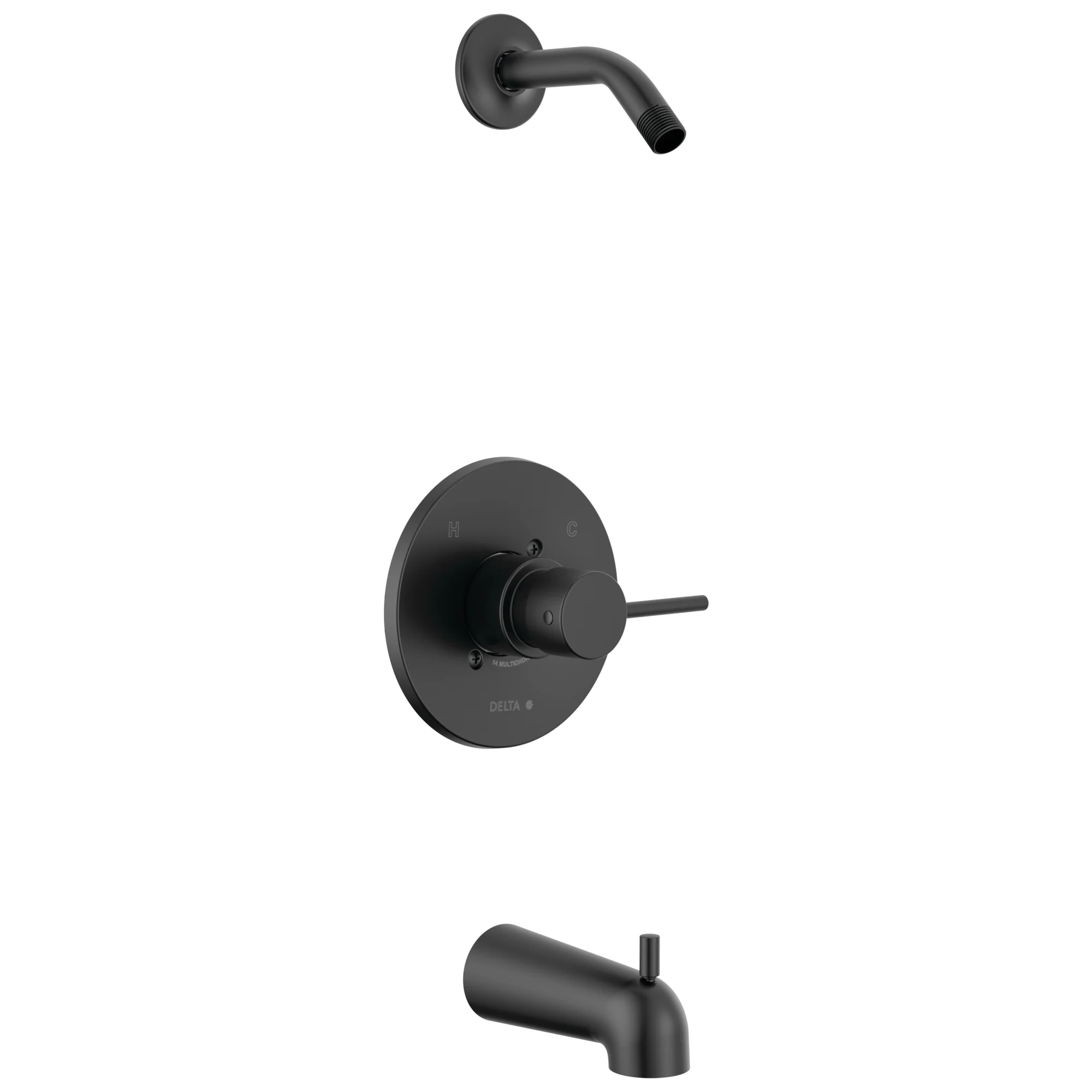 Delta Modern T14459 Monitor 14 Series Tub & Shower Trim - Less Head