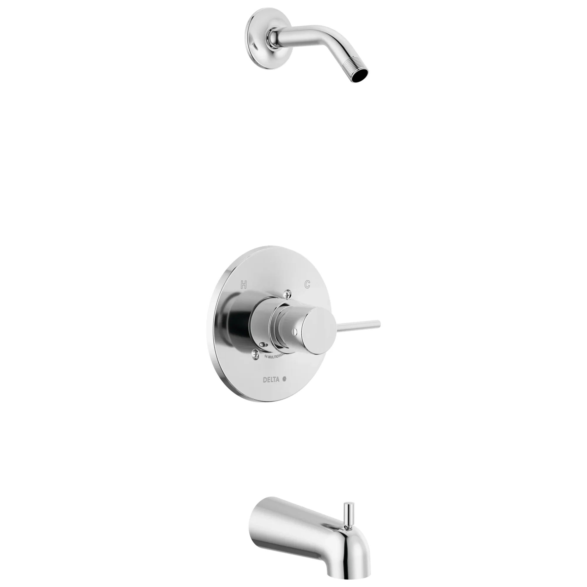 Delta Modern T14459 Monitor 14 Series Tub & Shower Trim - Less Head - Image 3