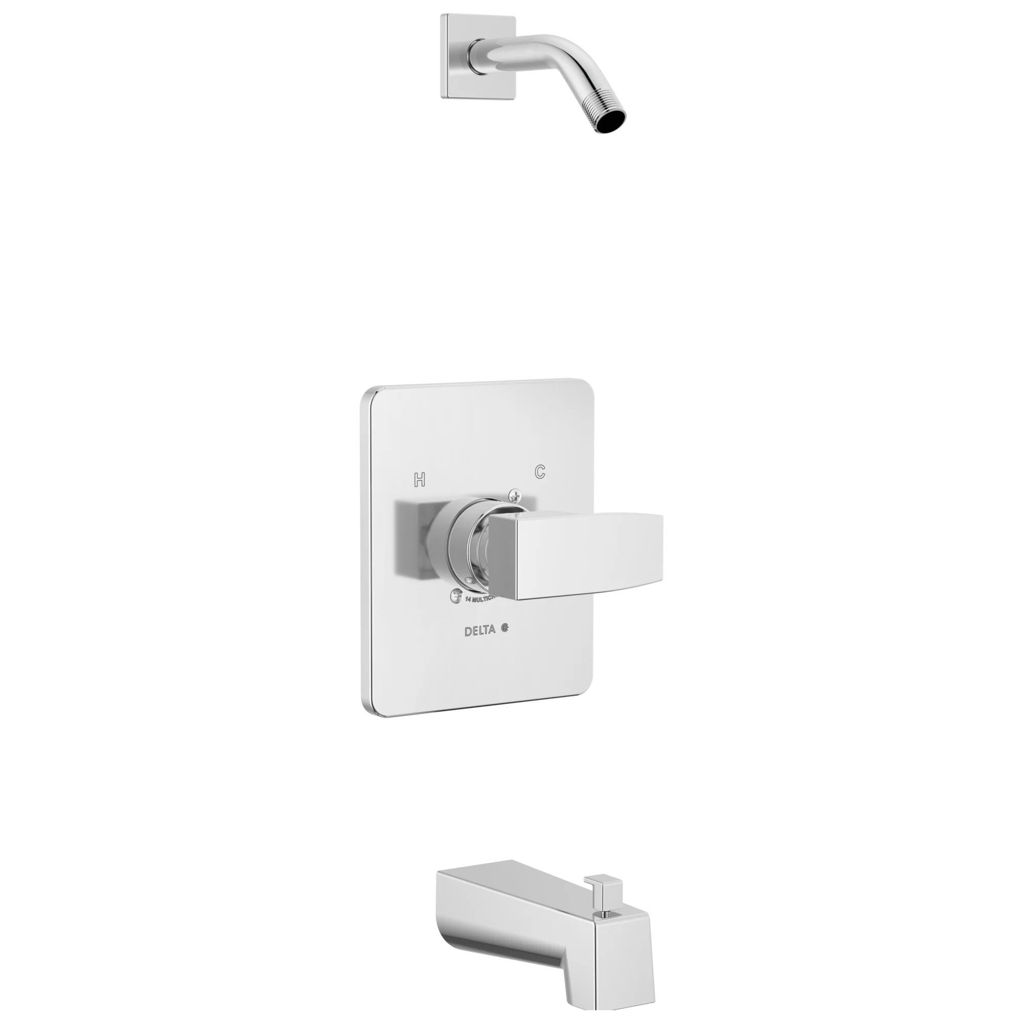 Delta Modern T14467 Monitor 14 Series Tub & Shower Trim - Less Head