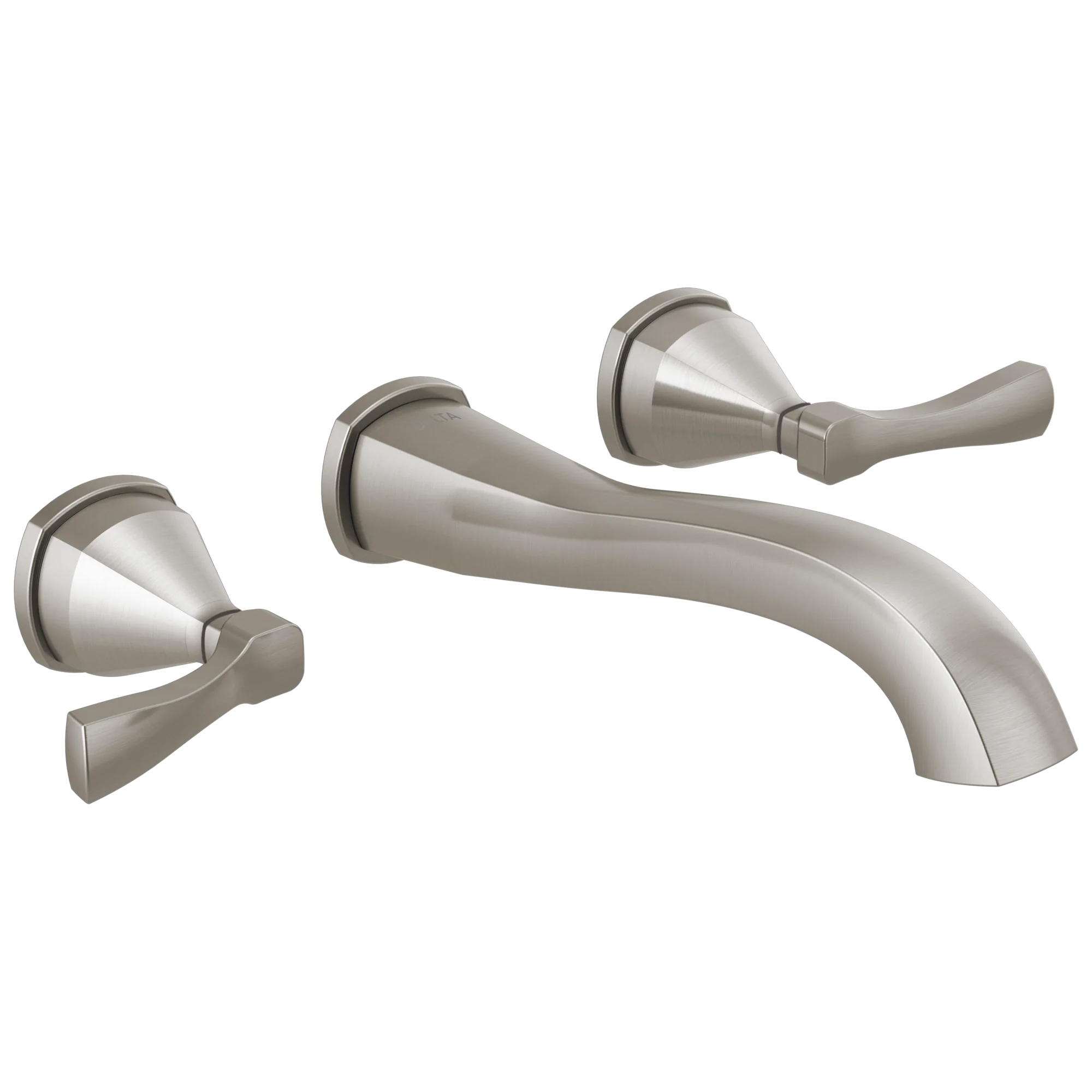 Delta Stryke T3576LF Two Handle Wall Mount Bathroom Faucet Trim