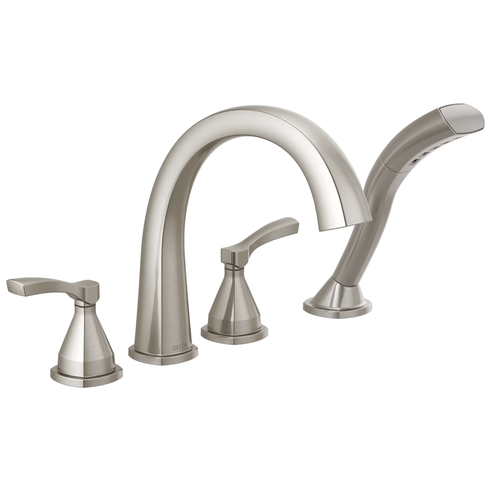 Delta Stryke T4777 Roman Tub Trim with Hand Shower