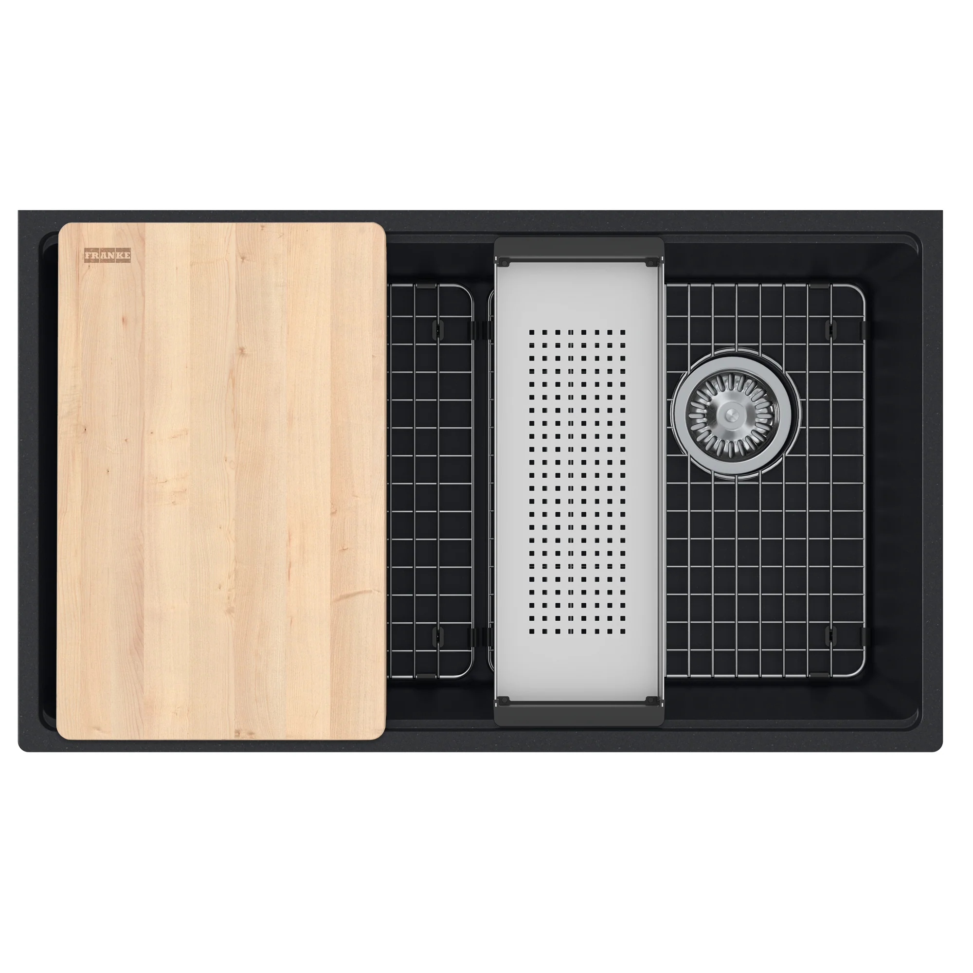 Franke Maris MAG11031OW-ONY-WKC Undermount Single Bowl 33 x 19.31 in Granite Kitchen Sink