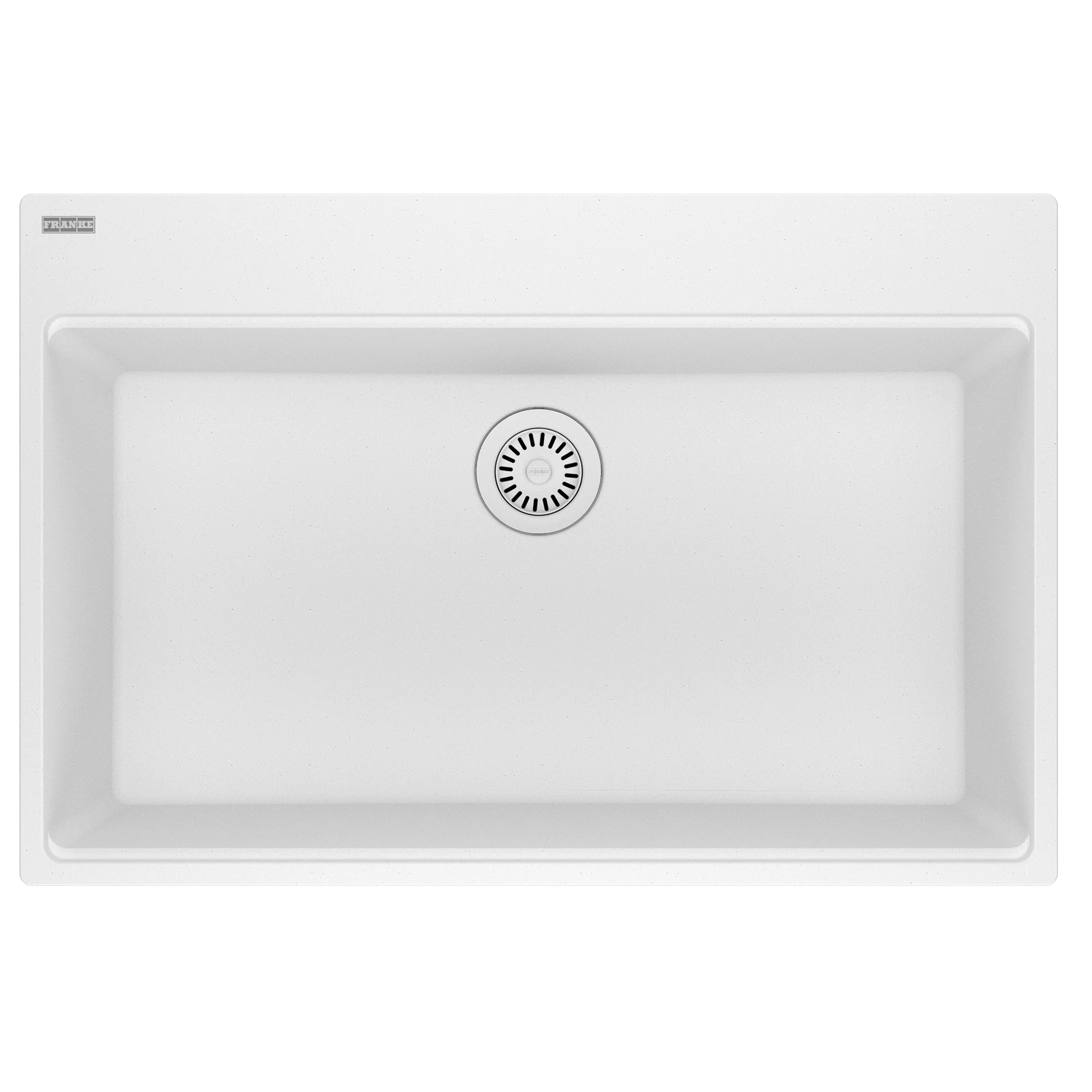 Franke Maris MAG61031 Dual Mount Single Bowl 33 x 22 in Granite Kitchen Sink - Image 4