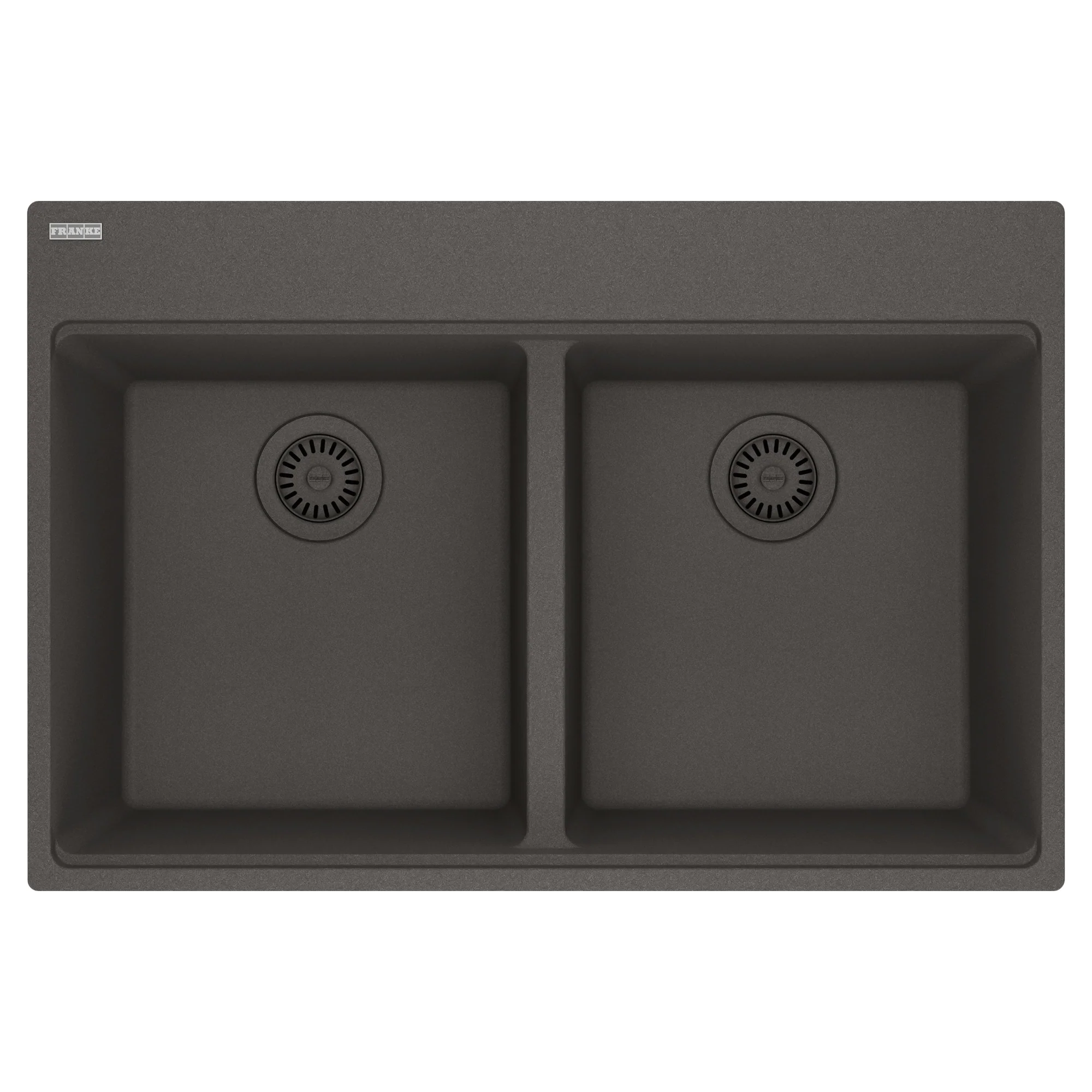 Franke Maris MAG6201515 Dual Mount Double Bowl 33 x 22 in Granite Kitchen Sink - Image 7