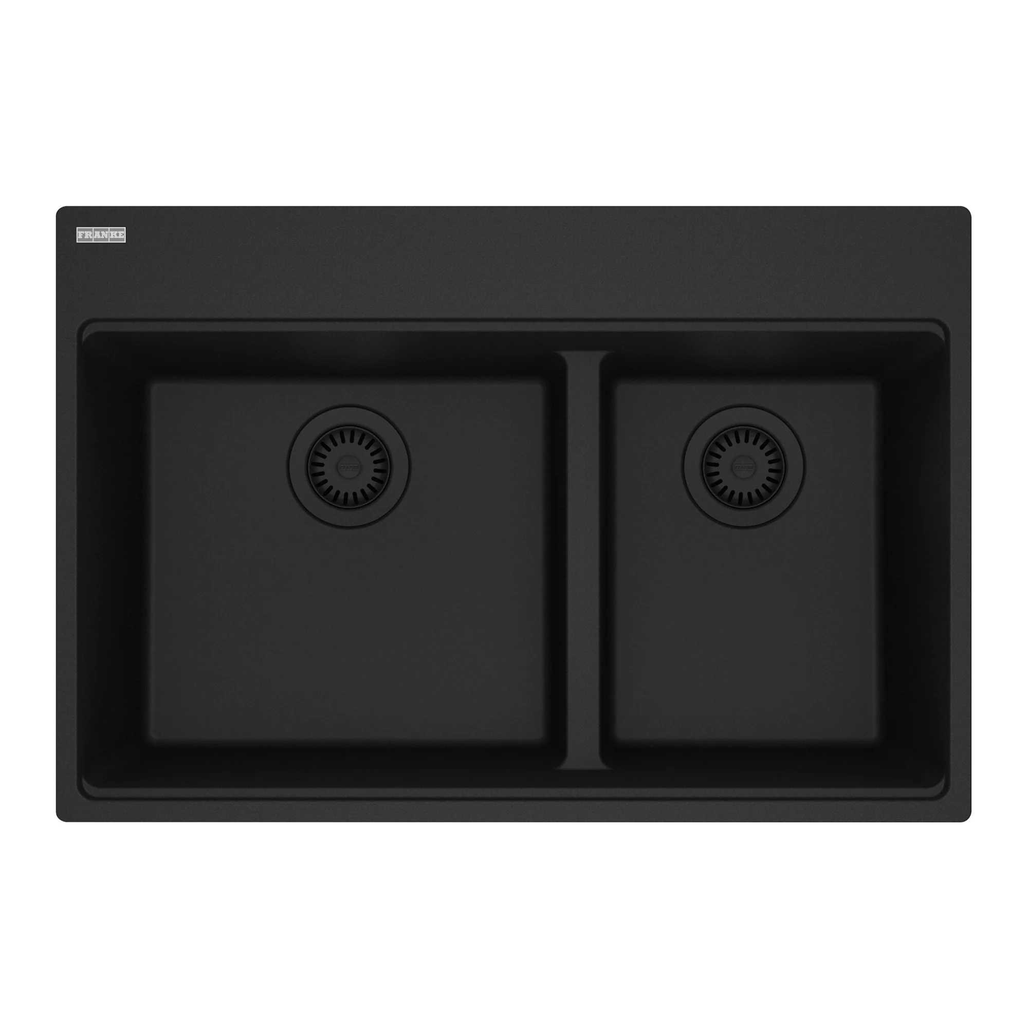 Franke Maris MAG6601611LD Dual Mount Double Bowl 31 x 20.88 in Granite Kitchen Sink - Image 5