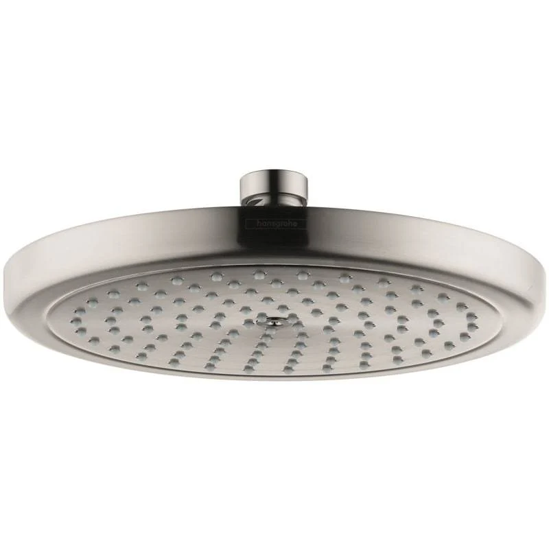 hansgrohe 26478001 Croma 2 GPM Single Function Shower Head with AirPower and Eco Right Technologies in Chrome - Image 2