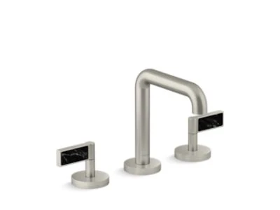 Kallista P24492-NM One Basin Set, Tall, Lever, Nm Stone - Image 4