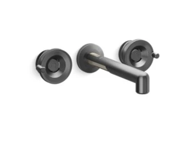 Kallista P34885-BN Vice Wall Mount Fct Wide Spread Wheel