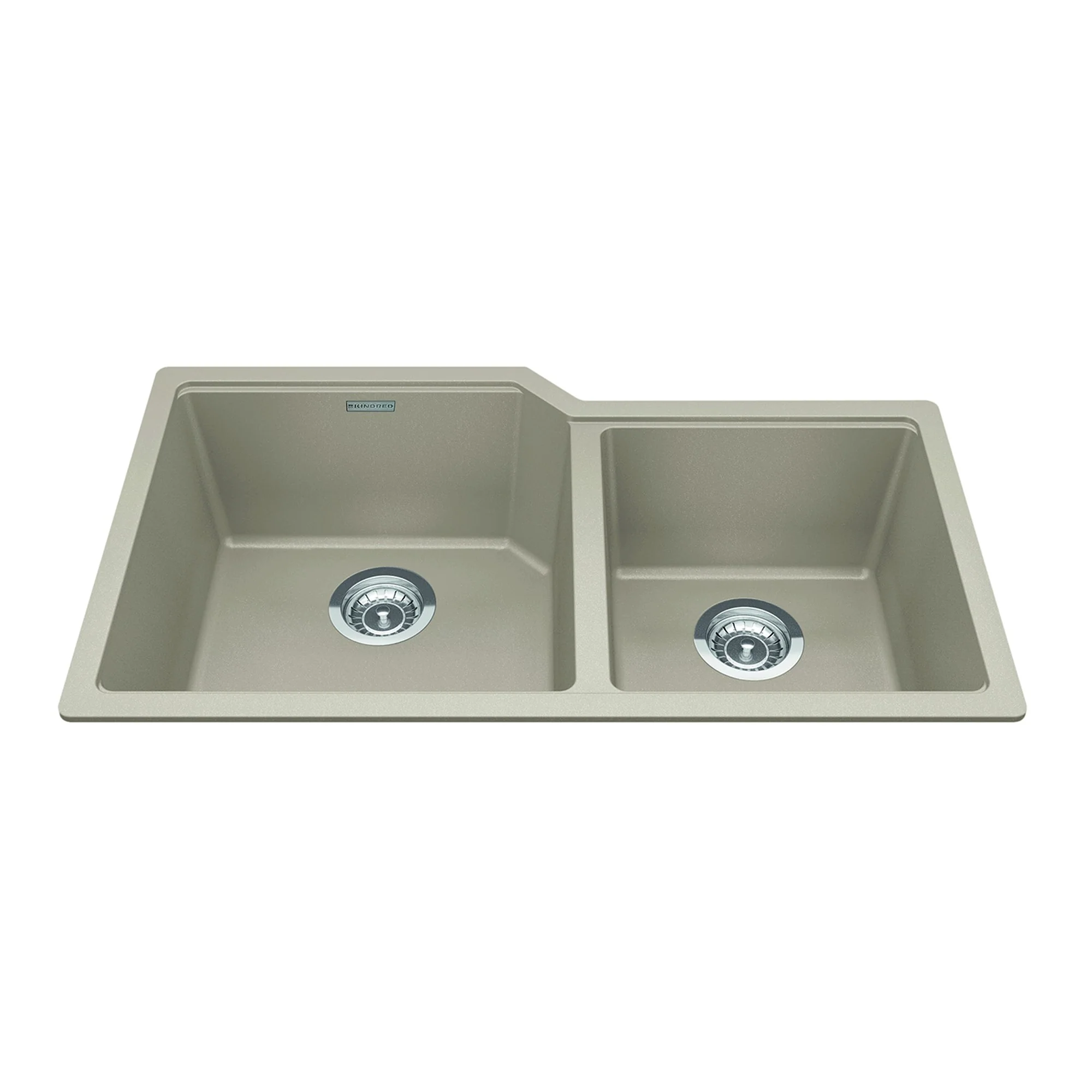 Kindred Granite Series Undermount Double Bowl 33.88 x 19.69 in Granite Kitchen Sink - Image 6