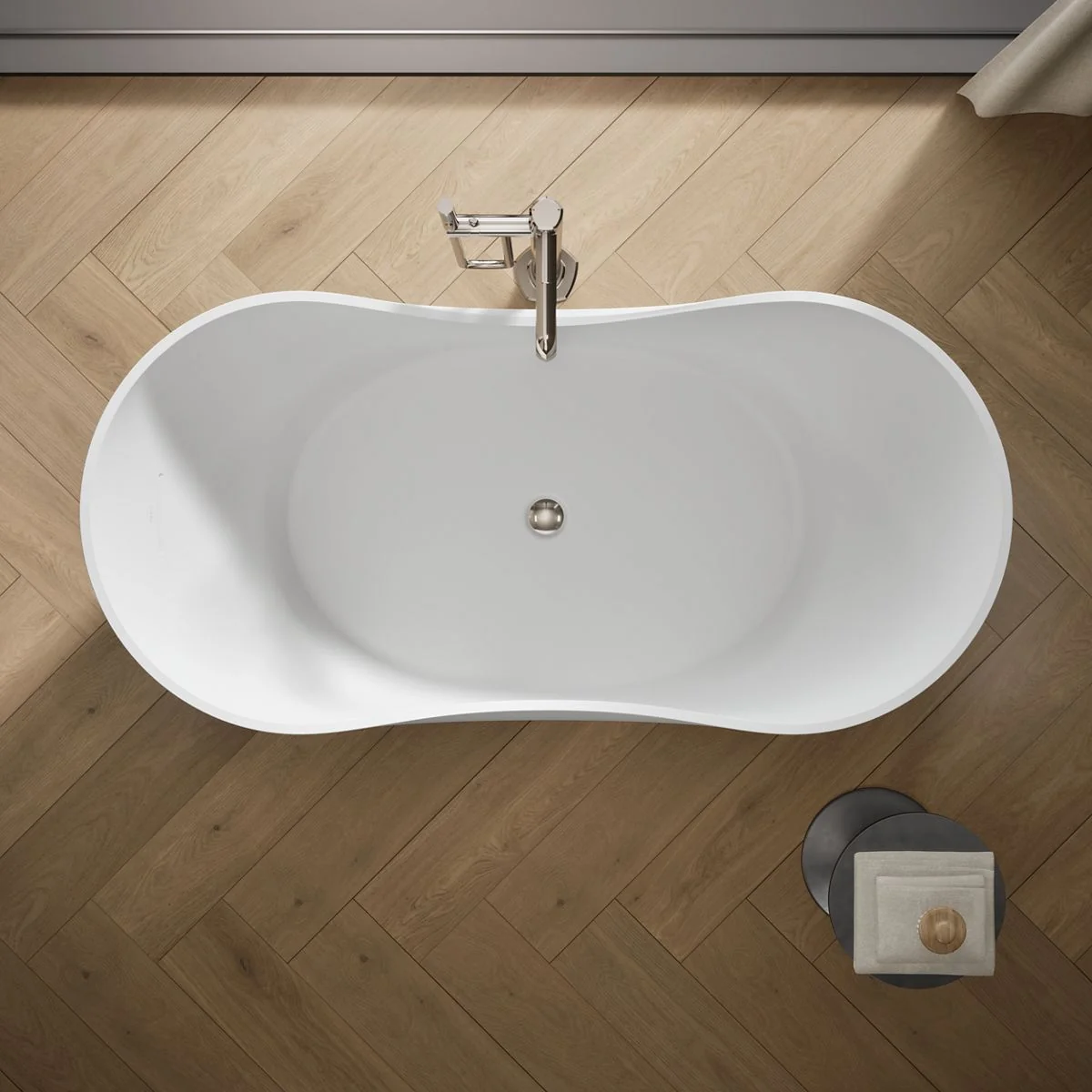 KOHLER K-1800 Abrazo 66" x 31-1/2" freestanding bath - Image 6