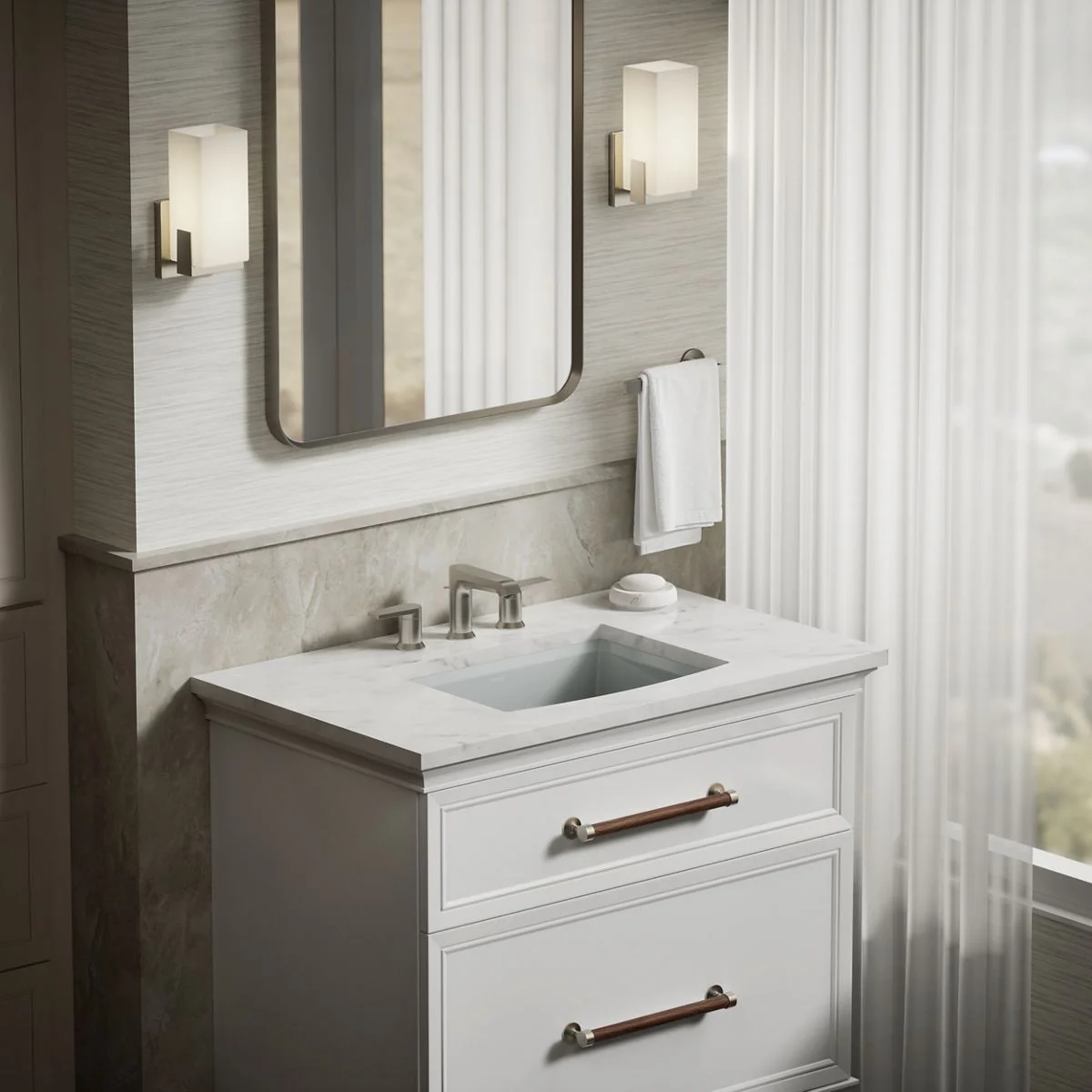 KOHLER K-2355 Archer 20" rectangular undermount bathroom sink - Image 16