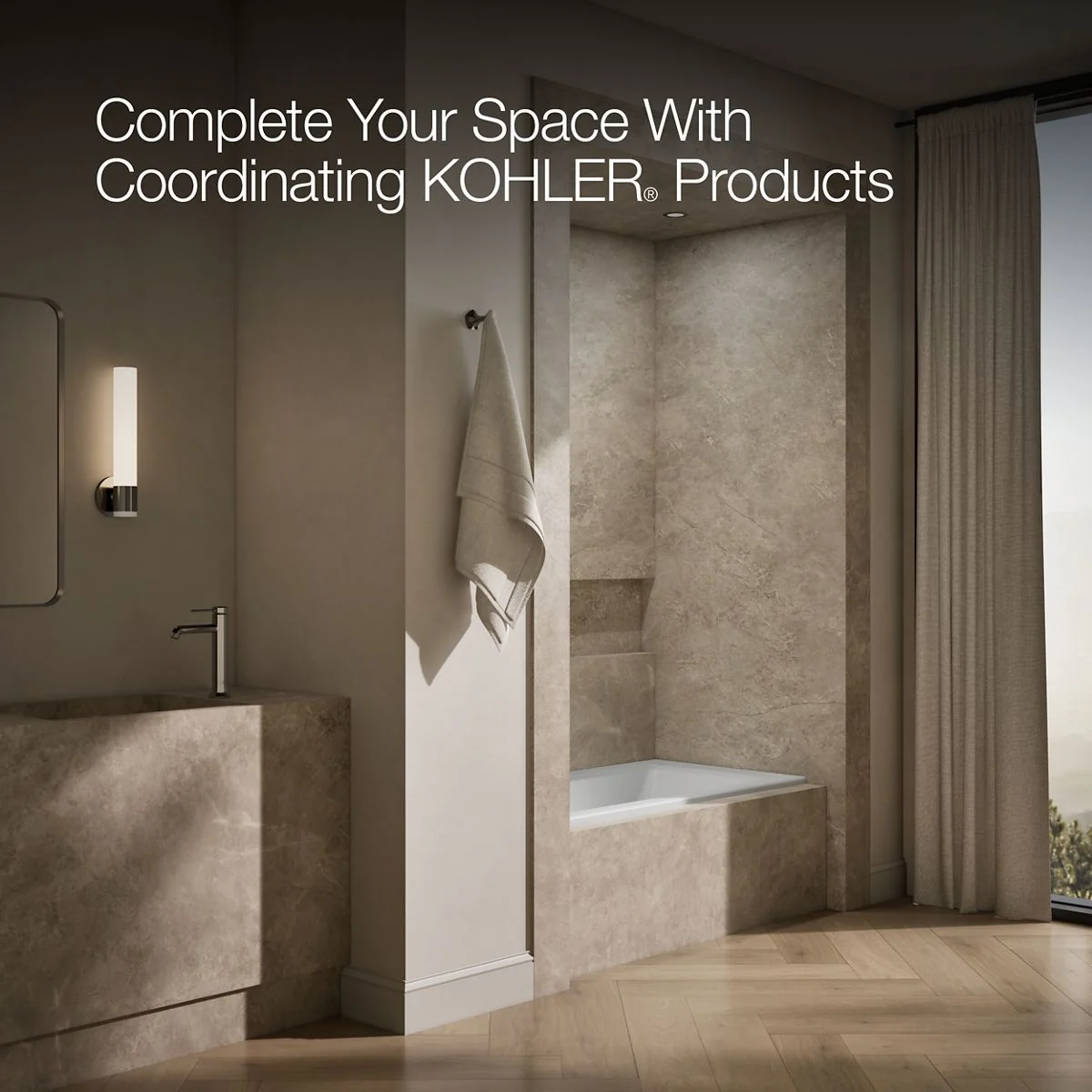 KOHLER K-1946-L Archer 60" x 30" alcove bath, left drain - Image 25