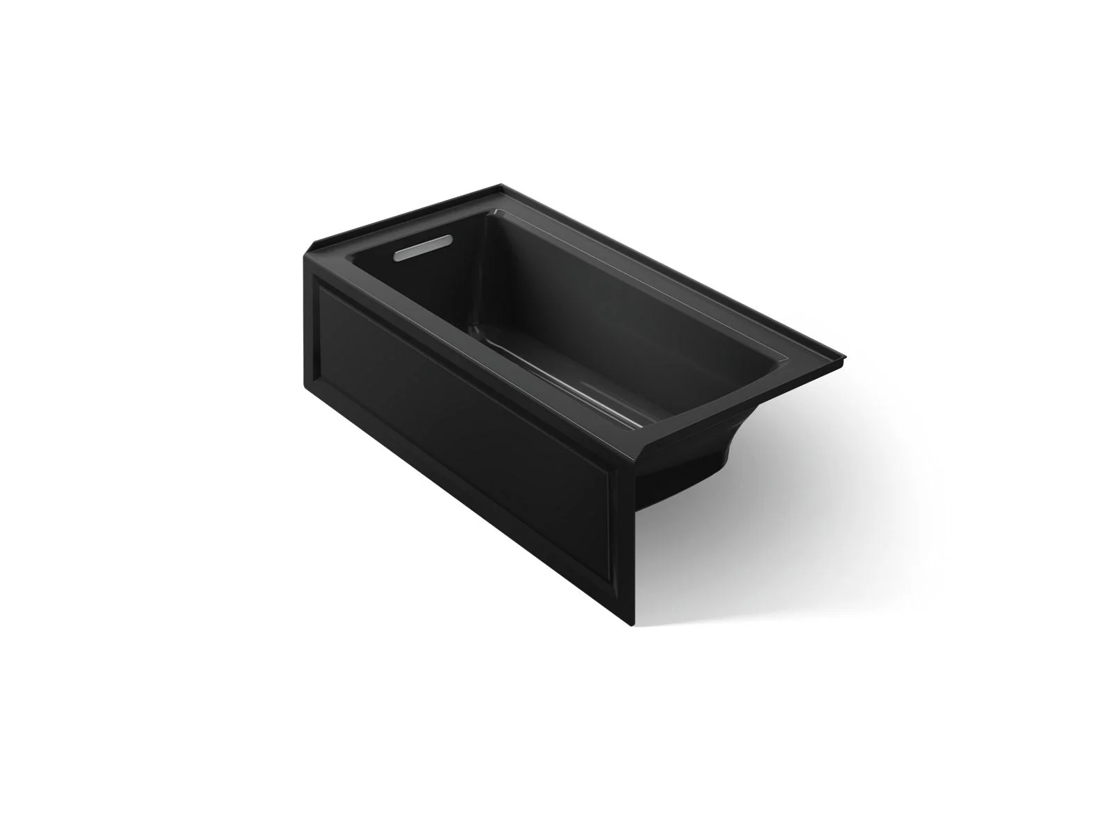 KOHLER K-1947-GHLA Archer 60" x 30" alcove Heated BubbleMassage air bath, left drain - Image 12