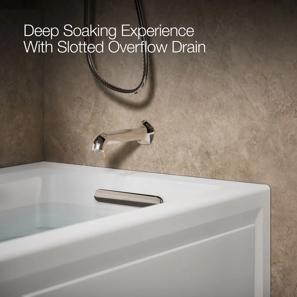 KOHLER K-1947-GHRA Archer 60" x 30" alcove Heated BubbleMassage air bath, right drain - Image 11