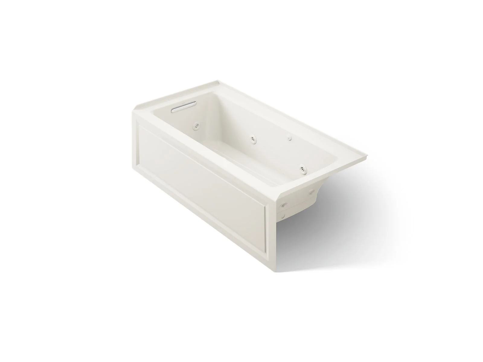 KOHLER K-1947-XGHLA Archer 60" x 30" alcove Heated BubbleMassage air bath and whirlpool, left drain - Image 12