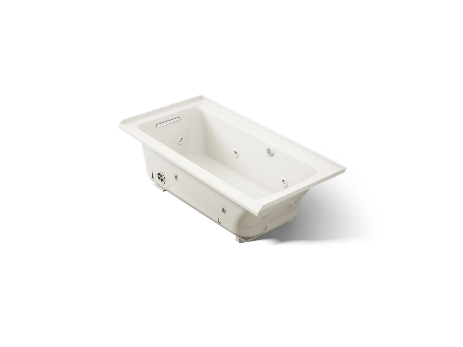 KOHLER K-1947-XHGHL Archer 60" x 30" alcove Heated BubbleMassage air bath and whirlpool, left drain - Image 22