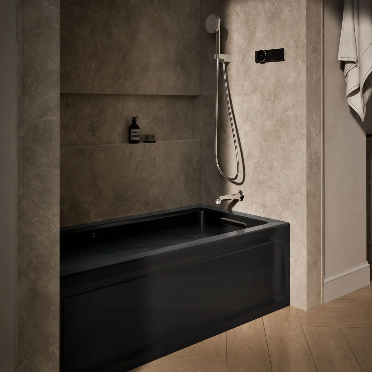 KOHLER K-1947-XGHRA Archer 60" x 30" alcove Heated BubbleMassage air bath and whirlpool, right drain - Image 14