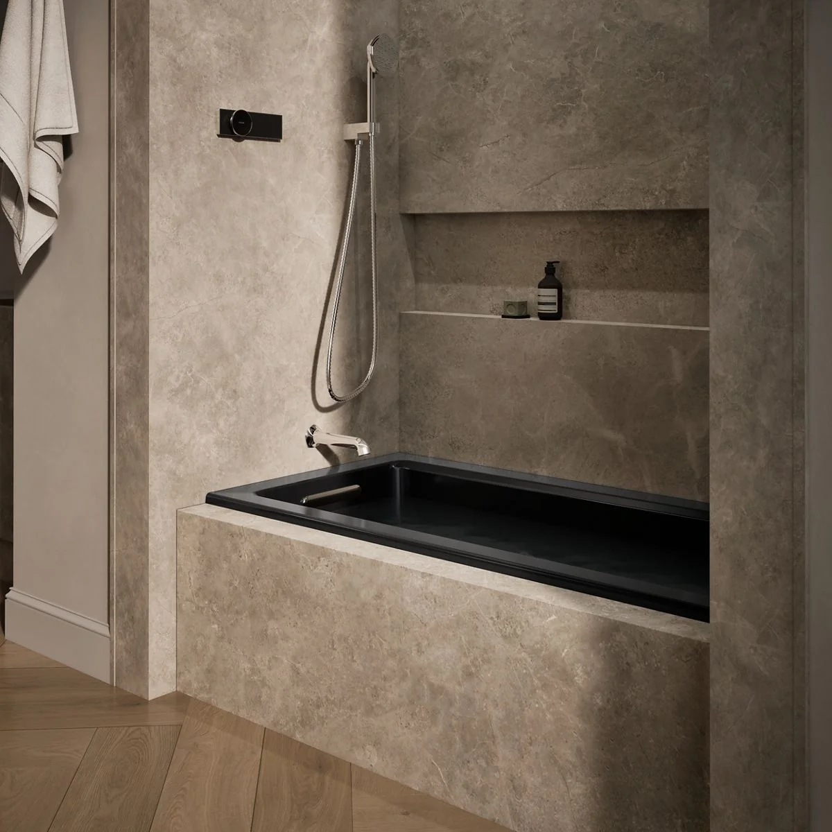 KOHLER K-1947-LH Archer 60" x 30" alcove heated whirlpool bath, left drain - Image 13