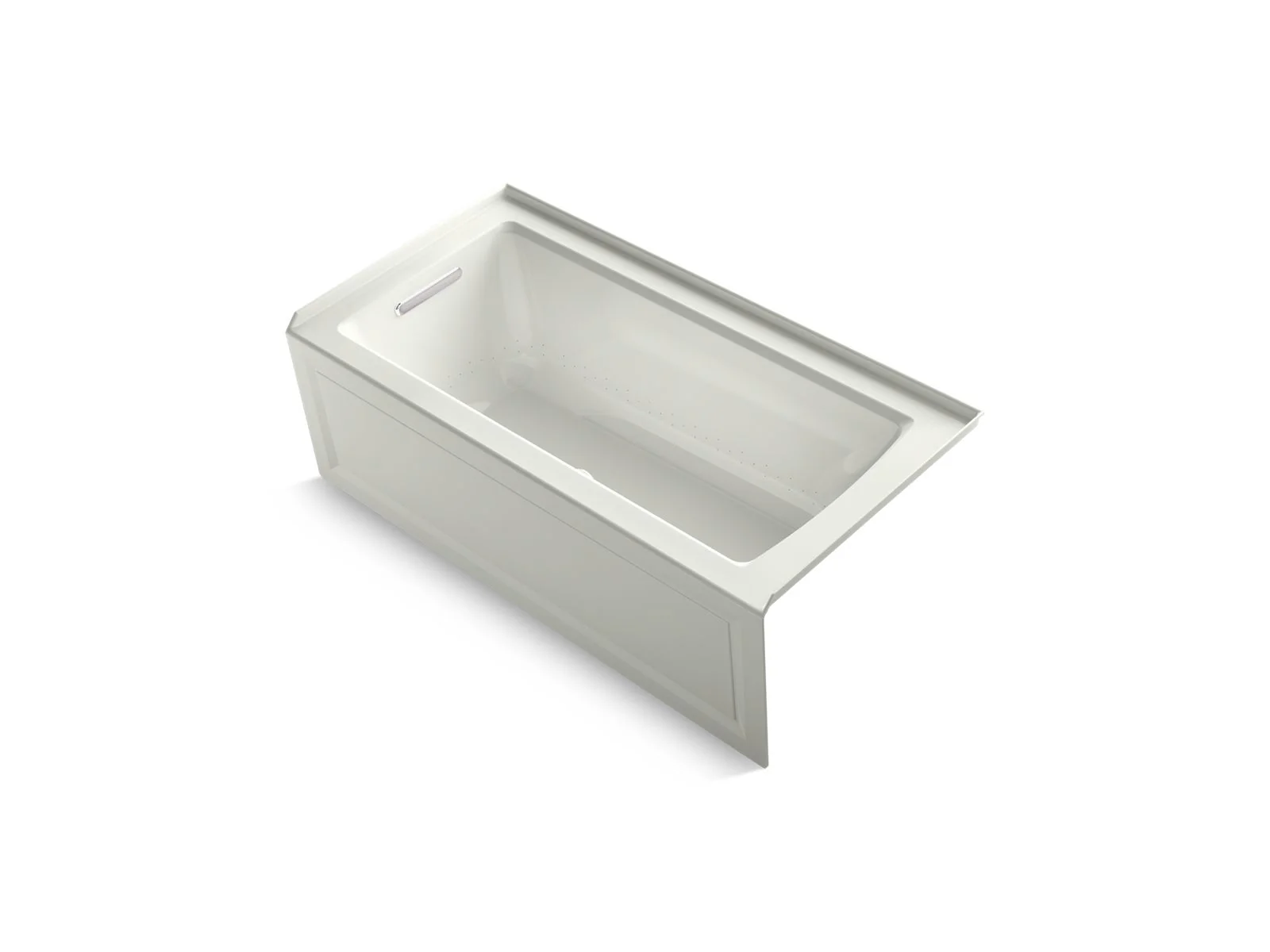 KOHLER K-1947-GHLAW Archer 60" x 30" integral apron Heated BubbleMassage air bath with Bask heated surface and left-hand drain - Image 6