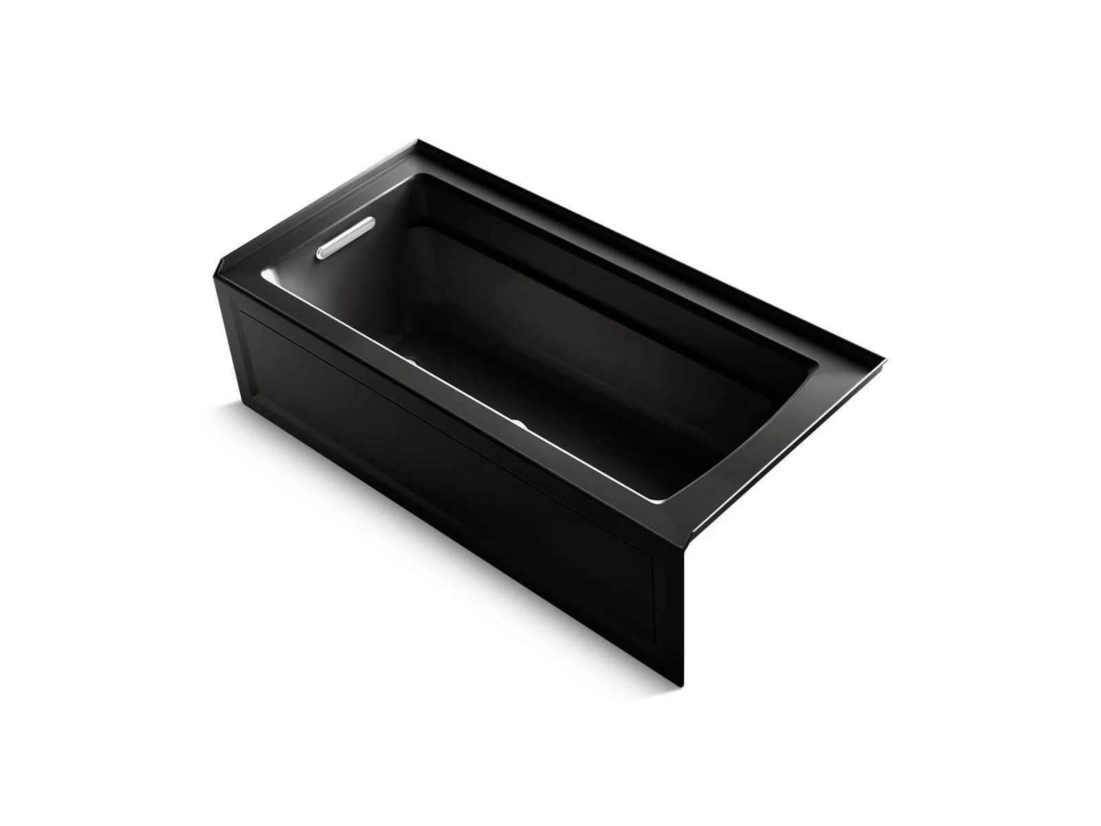 KOHLER K-1949-GHLA Archer 66" x 32" alcove Heated BubbleMassage air bath, left drain - Image 3