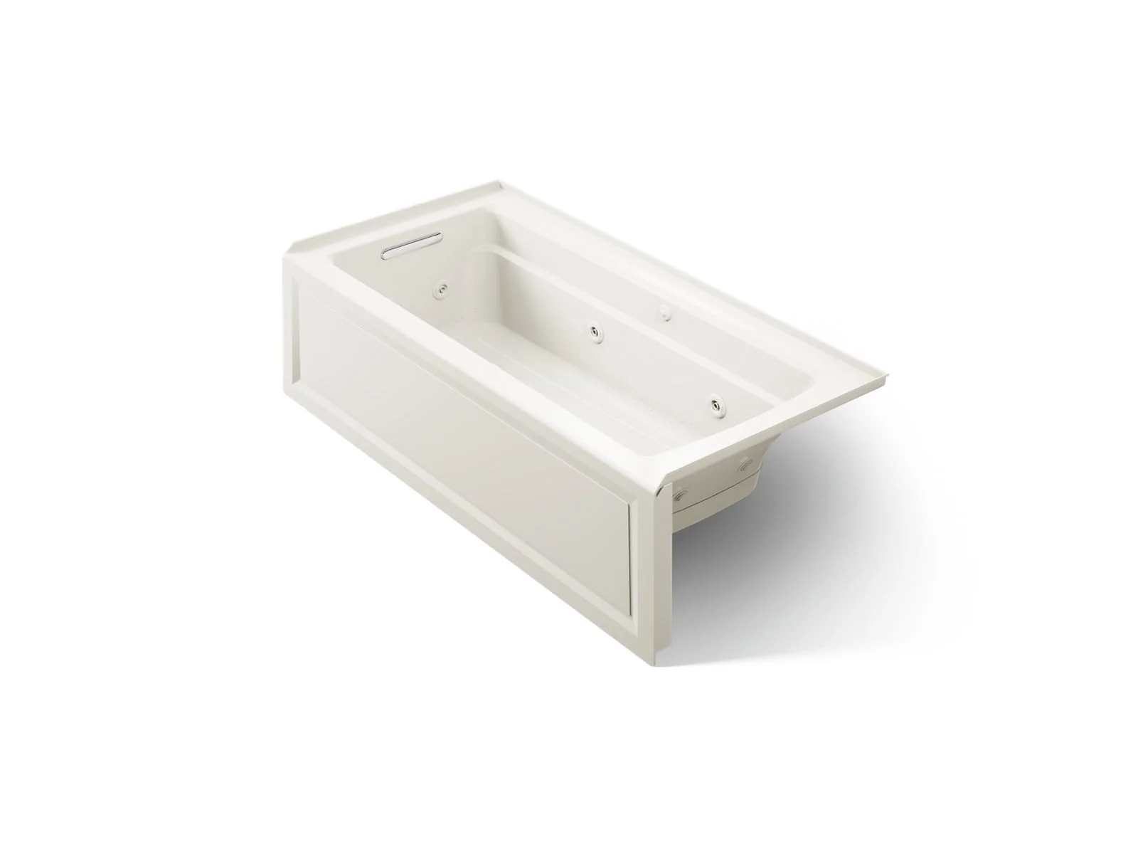 KOHLER K-1949-XGHLA Archer 66" x 32" alcove Heated BubbleMassage air bath and whirlpool, left drain - Image 22