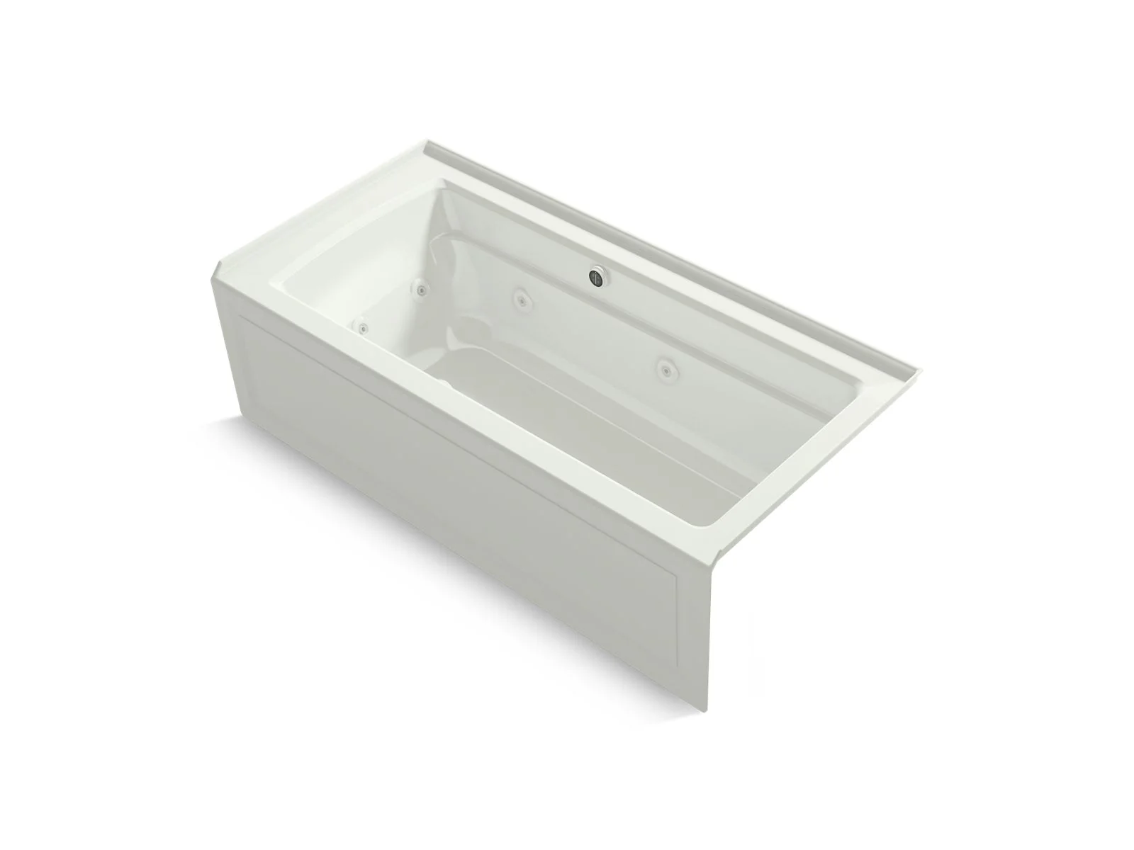 KOHLER K-1949-XGHRA Archer 66" x 32" alcove Heated BubbleMassage air bath and whirlpool, right drain - Image 6