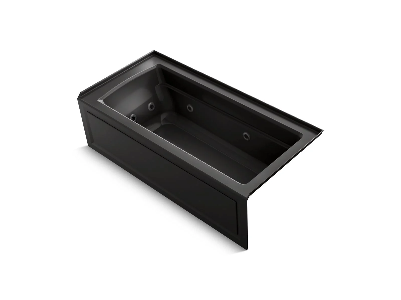 KOHLER K-1949-HRA Archer 66" x 32" alcove heated whirlpool, right drain - Image 3
