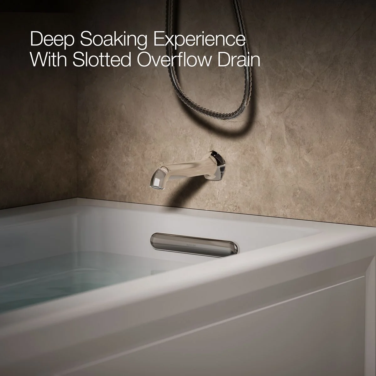 KOHLER K-1949-RA Archer 66" x 32" alcove whirlpool, right drain - Image 19