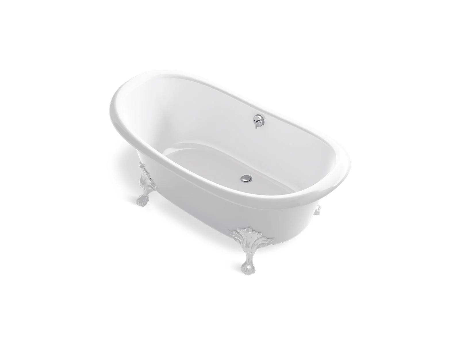 KOHLER K-21000-W Artifacts 66-1/4" x 32-1/2" freestanding bath - Image 2