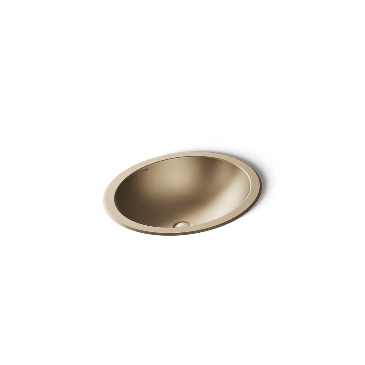 KOHLER K-2608-SU Bachata 20" oval drop-in/undermount bathroom sink, no overflow - Image 10