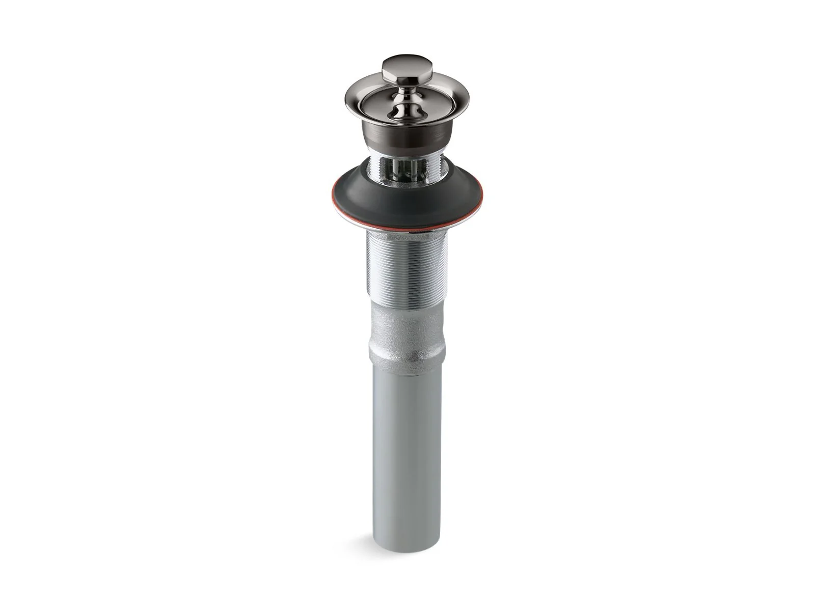 KOHLER K-7127-A Bathroom sink drain with overflow and non-removable metal stopper - Image 8