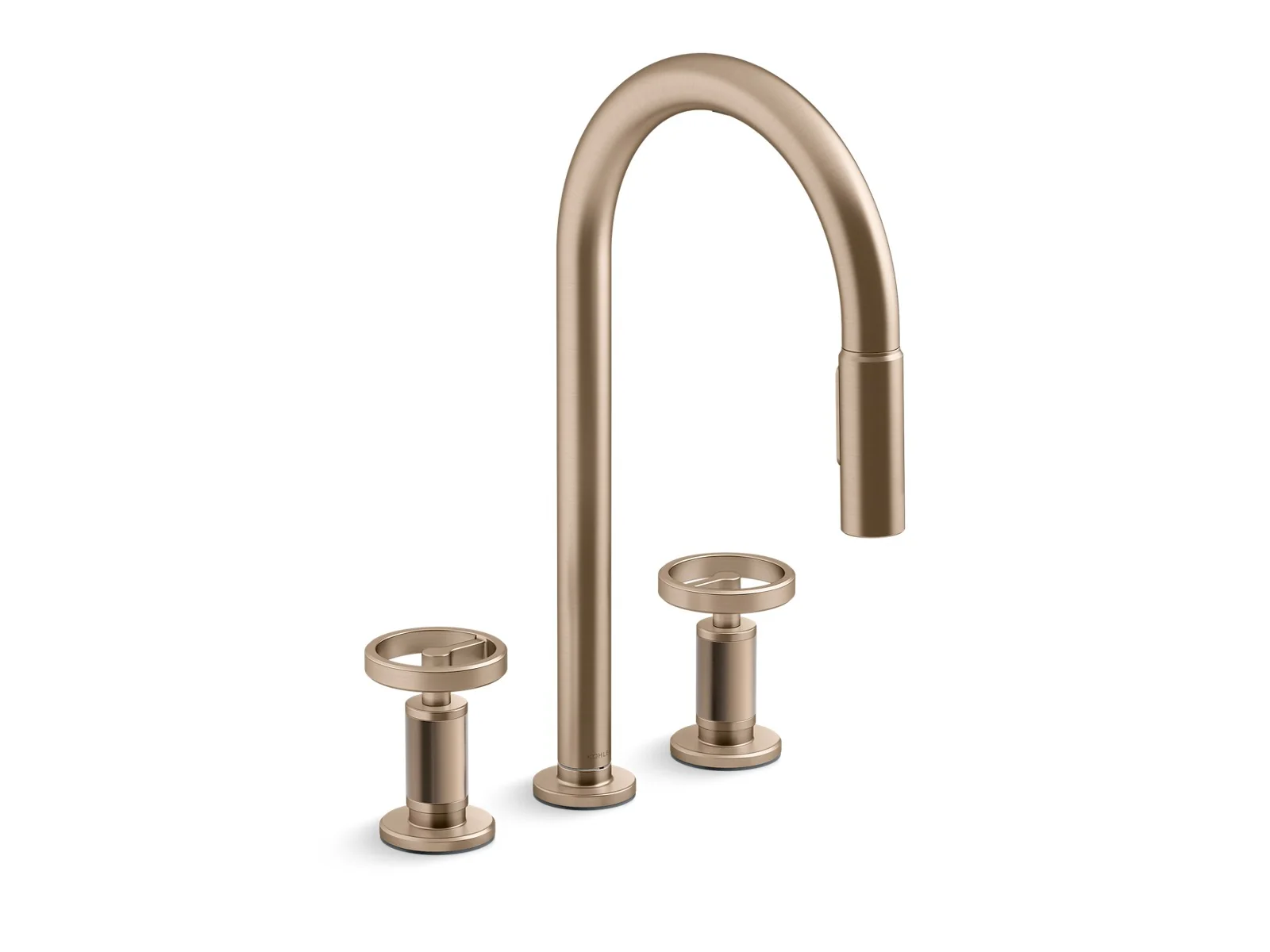 KOHLER K-28677-9RT2 Billet Touchless pull-down kitchen sink faucet with two-function sprayhead - Image 14