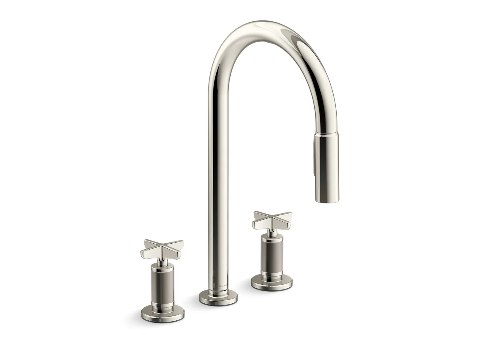 KOHLER K-28677-3RT2 Billet Touchless pull-down kitchen sink faucet with two-function sprayhead - Image 16