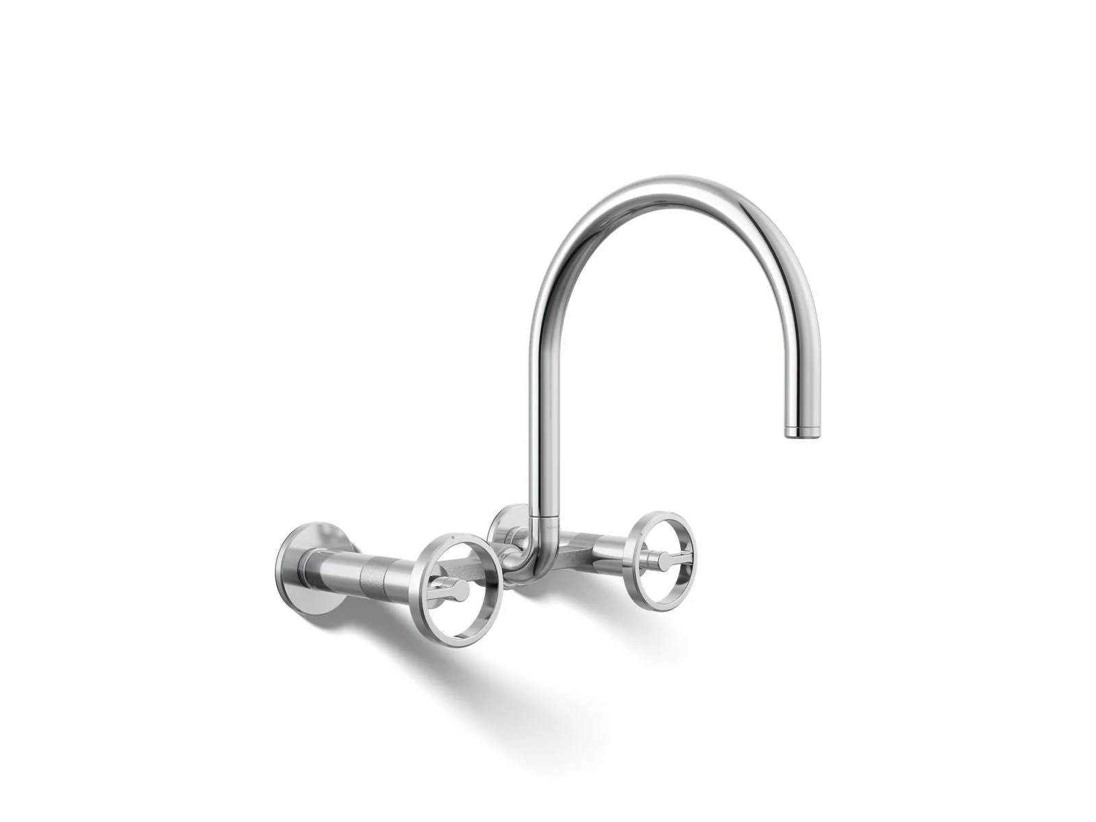 KOHLER K-28672-9 Billet Two-hole wall-mount bridge kitchen sink faucet - Image 10