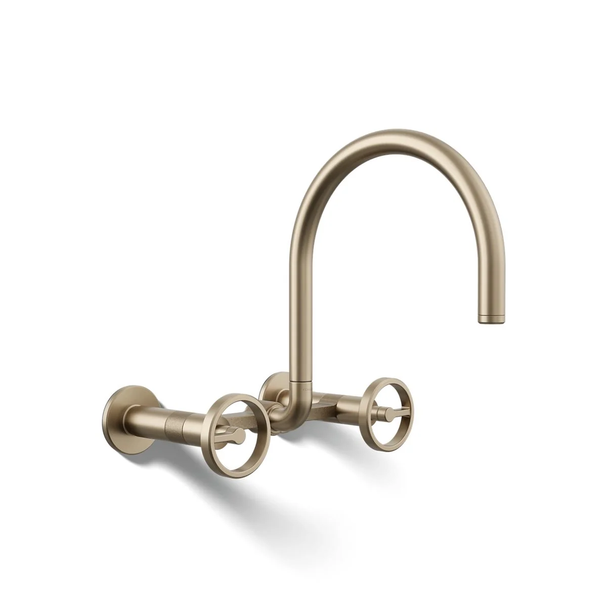 KOHLER K-28672-9 Billet Two-hole wall-mount bridge kitchen sink faucet - Image 53
