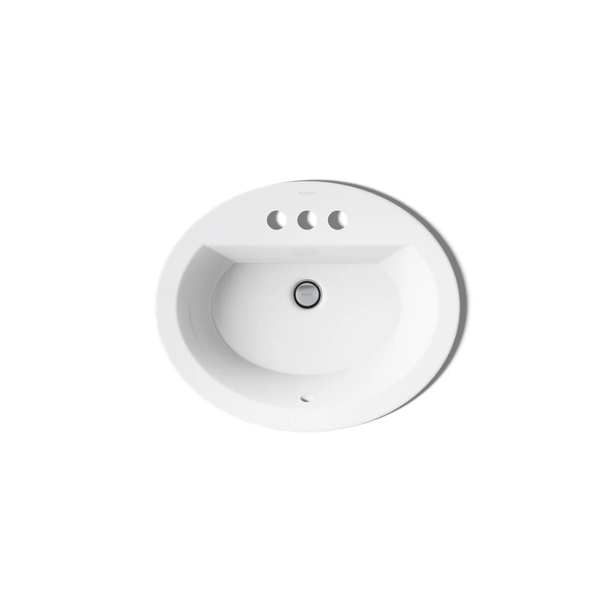 KOHLER K-2699-4 Bryant 20-1/4" oval drop-in bathroom sink - Image 16