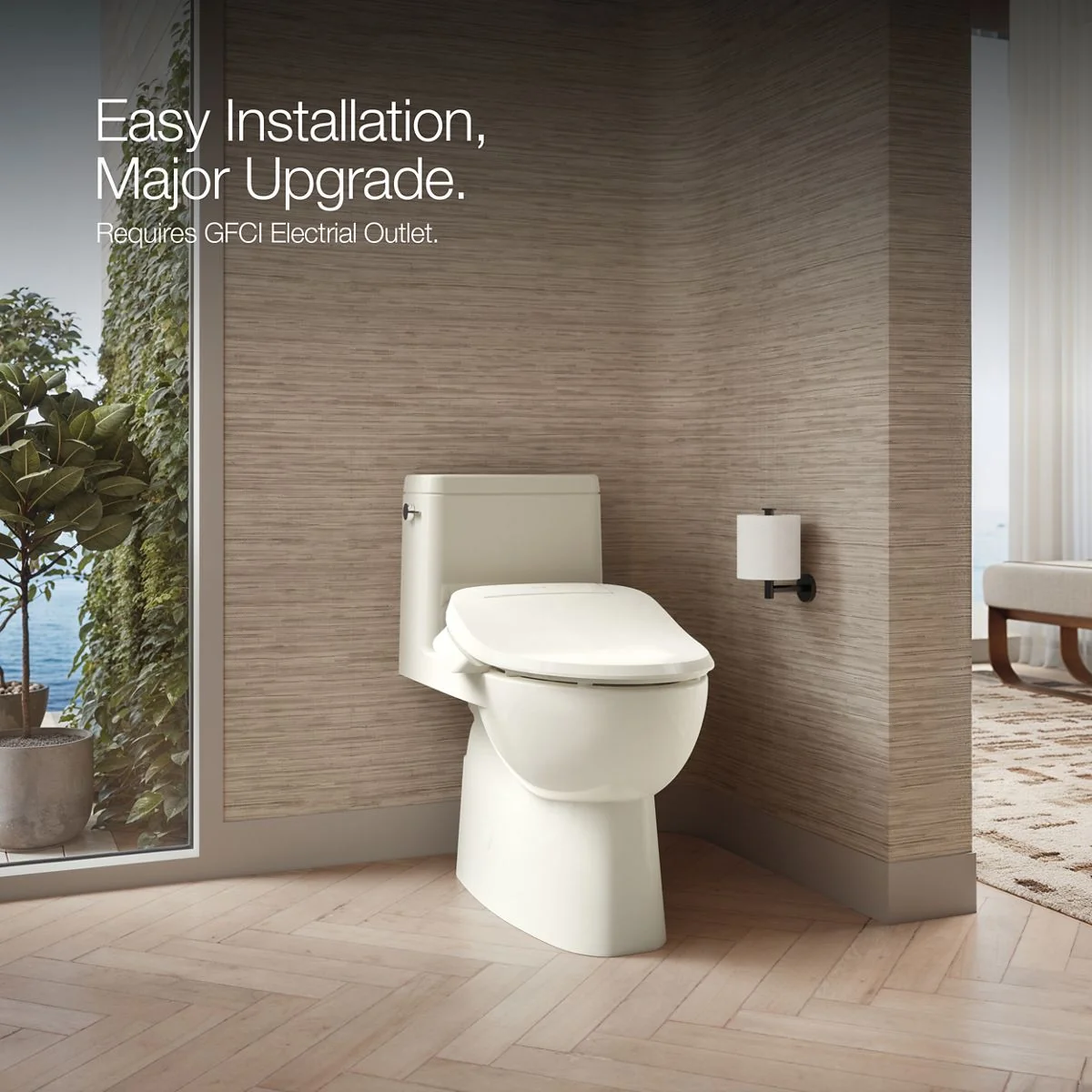 KOHLER K-26132-CSP C3 Elongated bidet toilet seat - Image 5