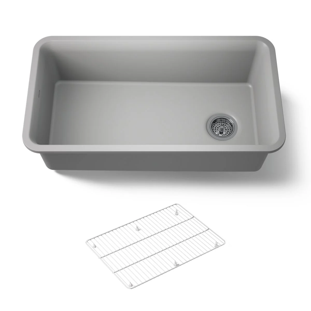 KOHLER K-8206 Cairn 33-1/2" undermount single-bowl kitchen sink - Image 26