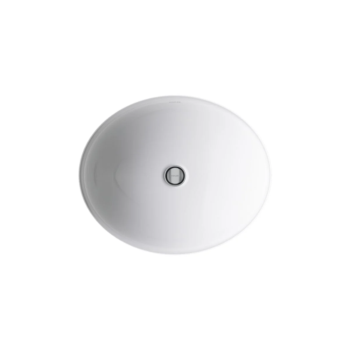 KOHLER K-2205 Caxton 19-1/4" oval undermount bathroom sink, no overflow - Image 10