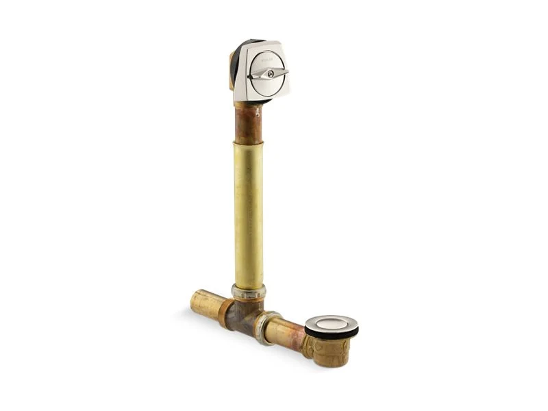 KOHLER K-7161-AF Clearflo 1-1/2" adjustable pop-up drain with above- or through-the-floor installations for 17"-24" deep baths - Image 11