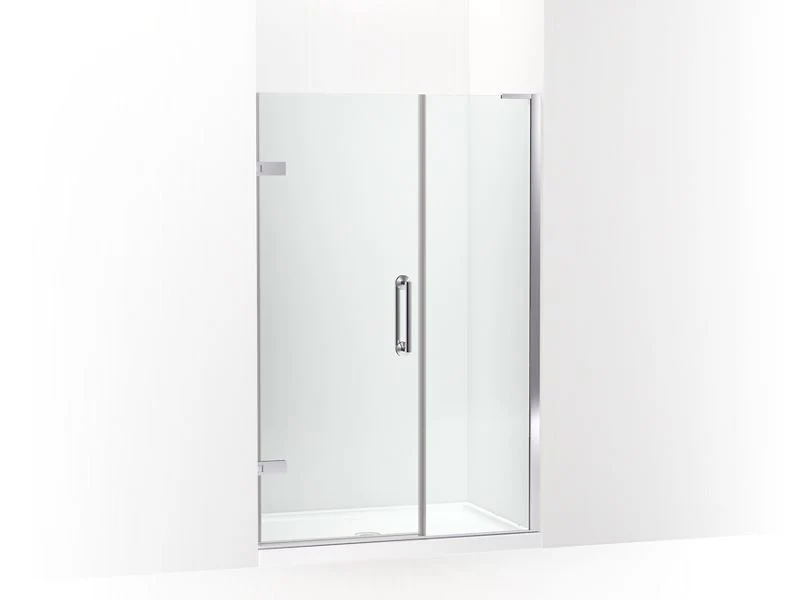 KOHLER K-27607-10L Components 71-3/4" H pivot shower door with 3/8"-thick glass