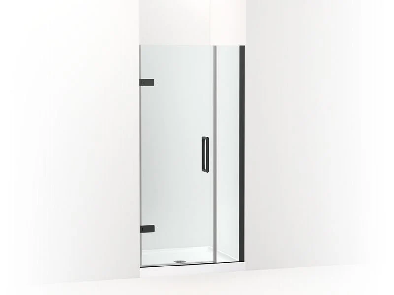 KOHLER K-27588-10L Composed Frameless pivot shower door, 71-9/16" H x 33-5/8 - 34-3/8" W, with 3/8" thick Crystal Clear glass - Image 3